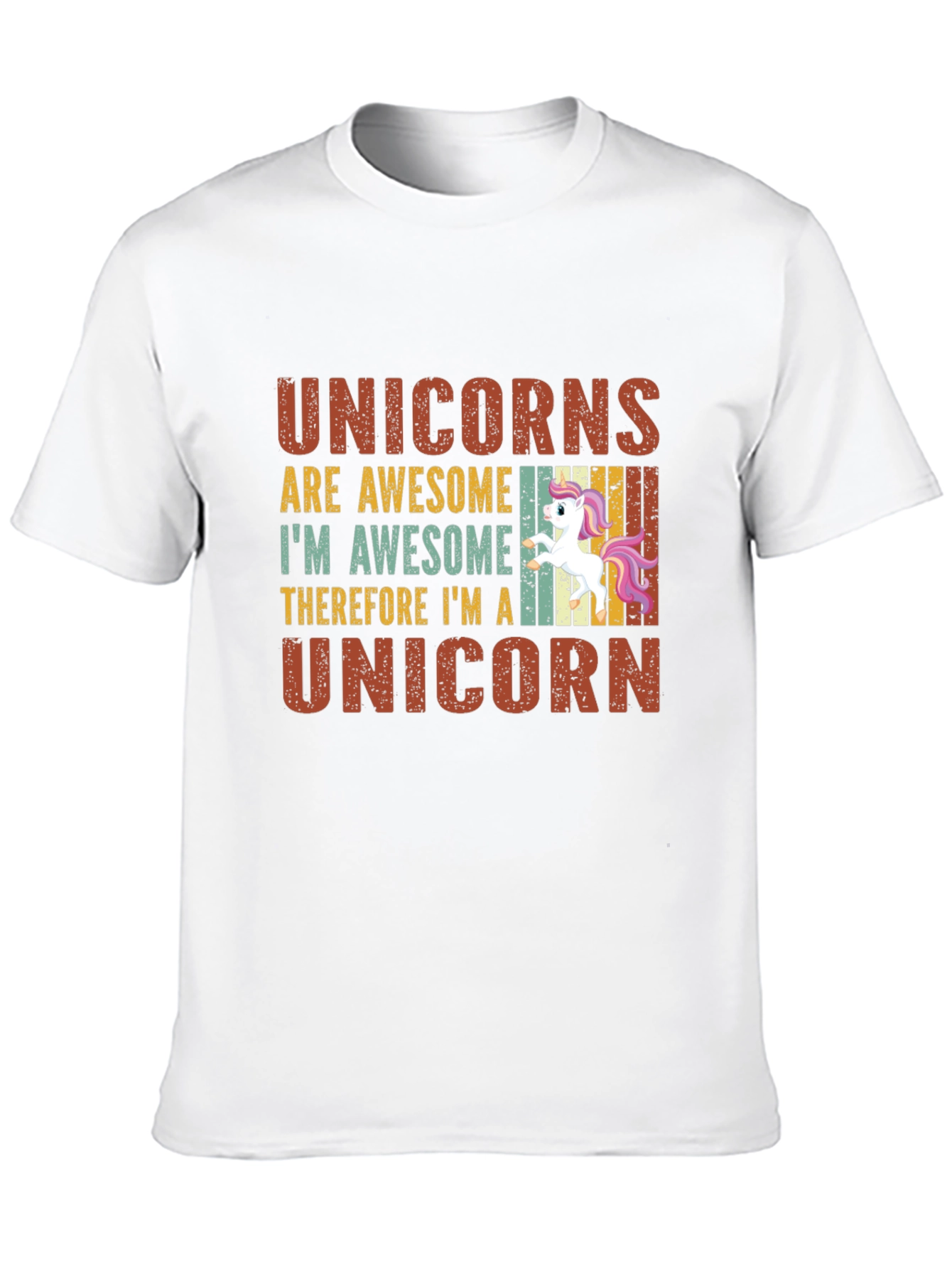 Unicorns Are Awesome Graphic Tee