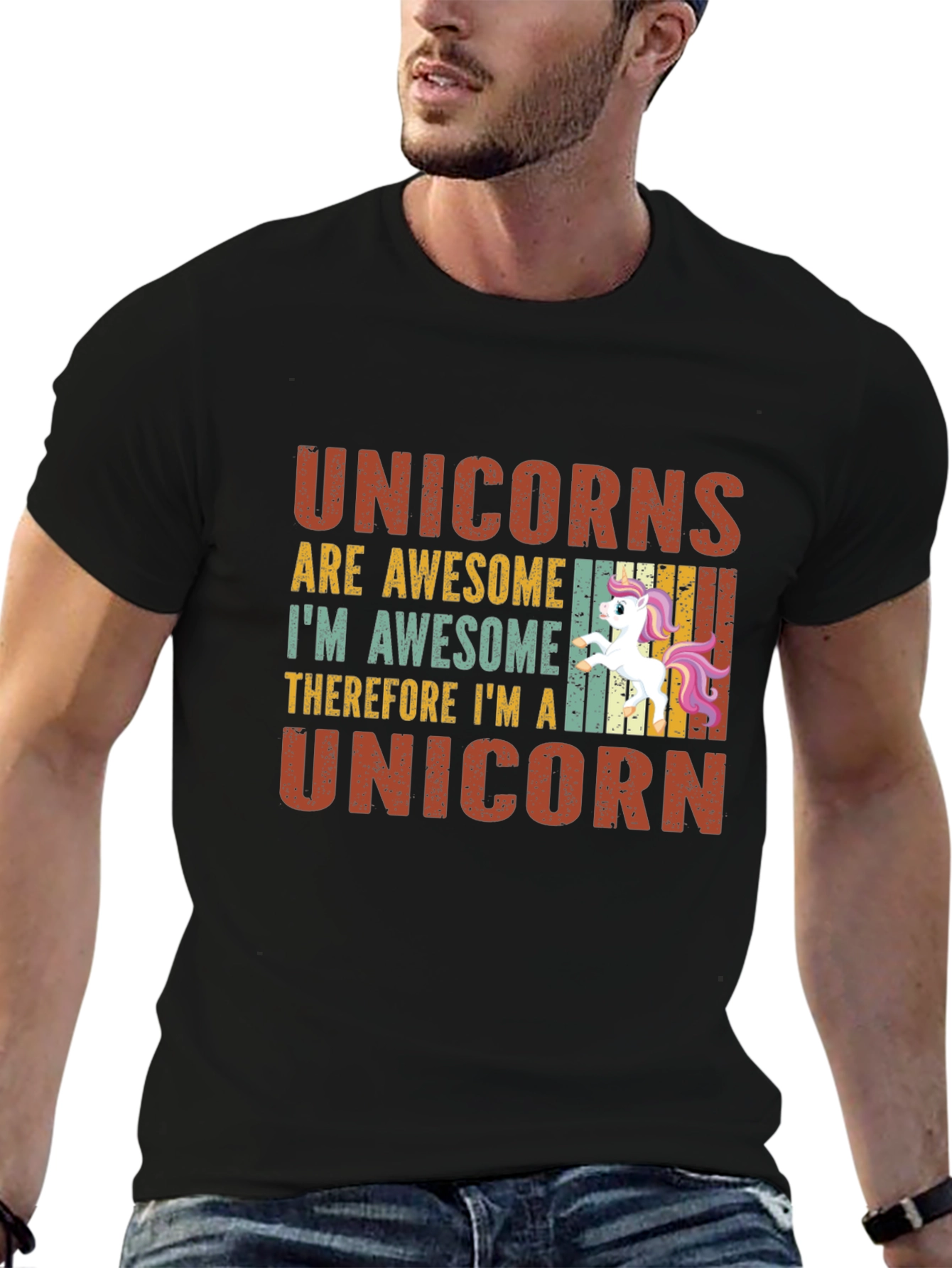 Unicorns Are Awesome Graphic Tee