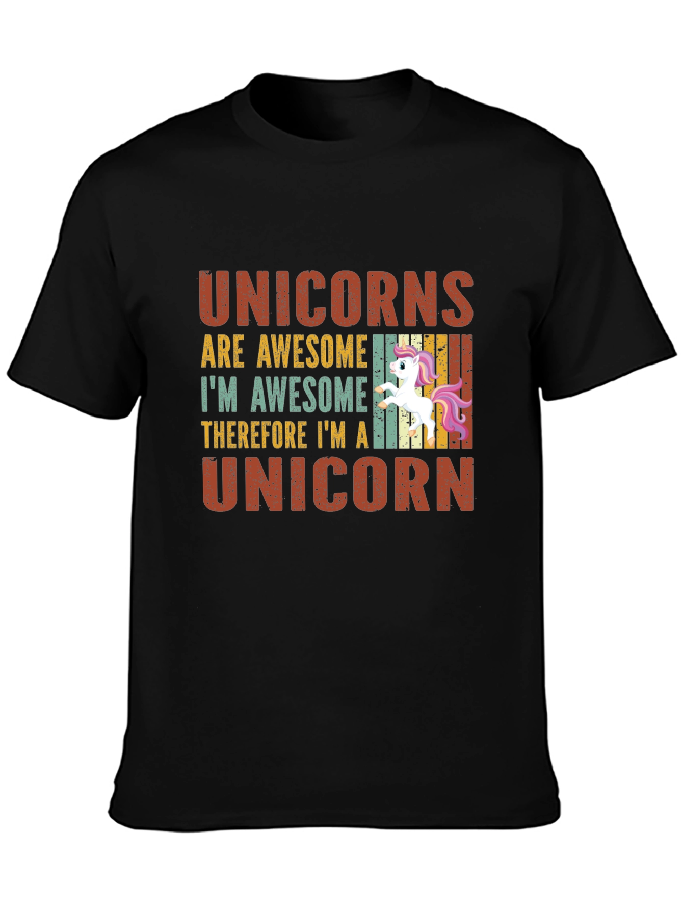 Unicorns Are Awesome Graphic Tee