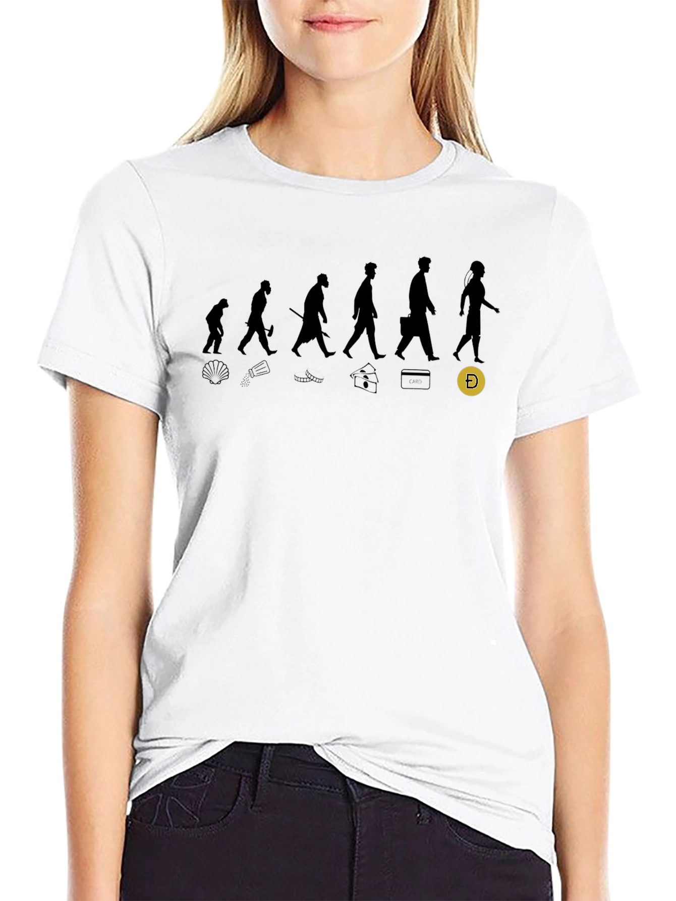 Evolution to Crypto T-Shirt