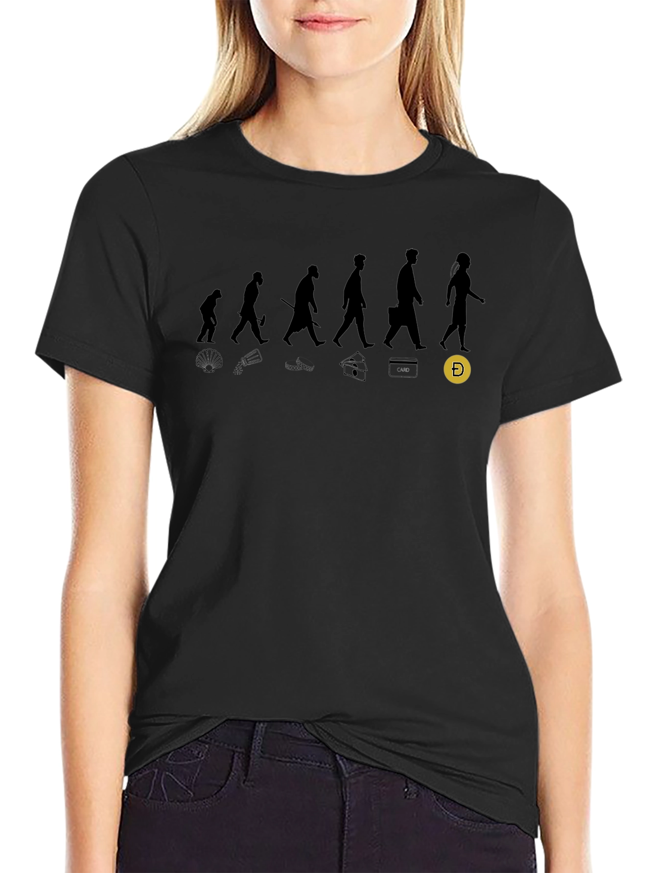 Evolution to Crypto T-Shirt