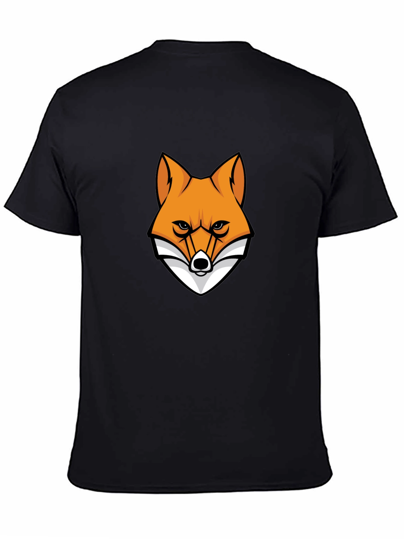 Fox Graphic T-Shirt - Mens Black Tee