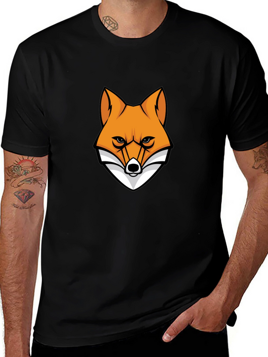Fox Graphic T-Shirt - Mens Black Tee