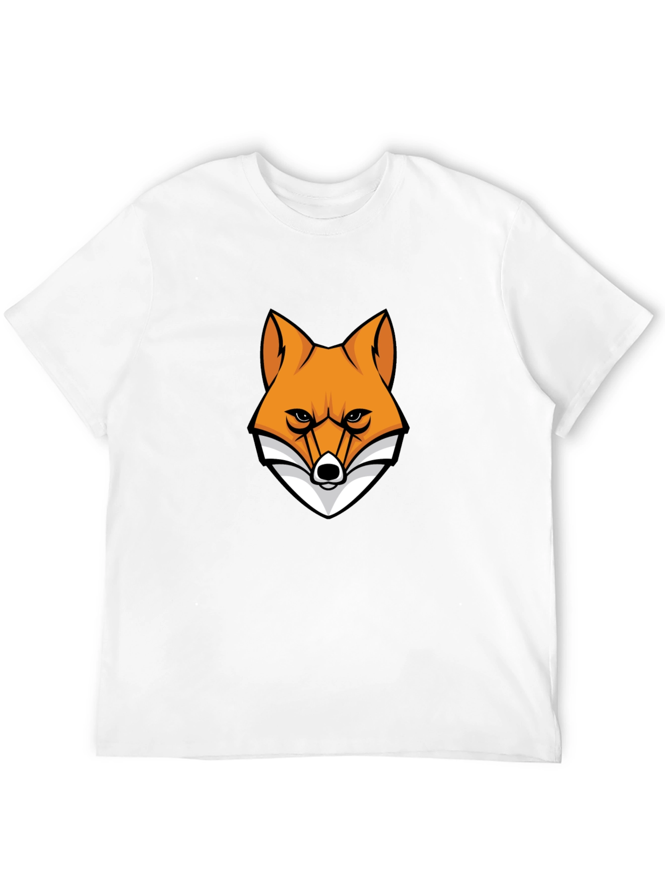 Fox Graphic T-Shirt - Mens Black Tee