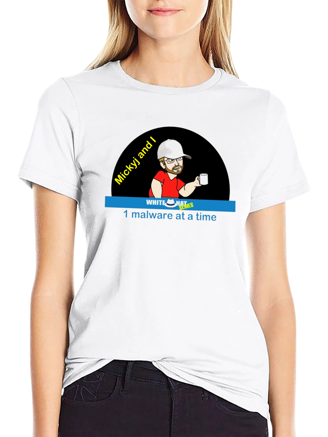 Mickyj and I T-Shirt - White Hat Series