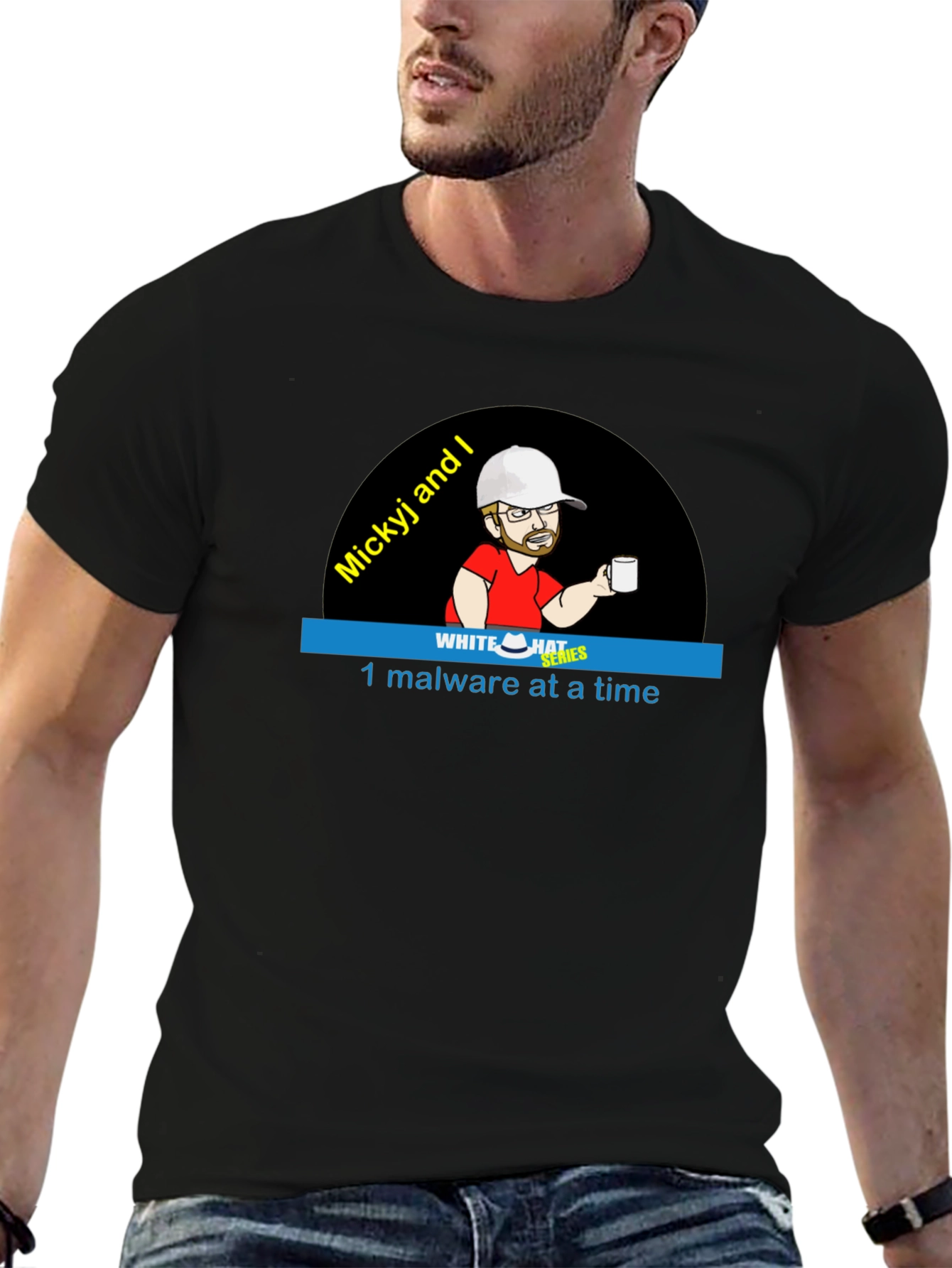 Mickyj and I T-Shirt - White Hat Series
