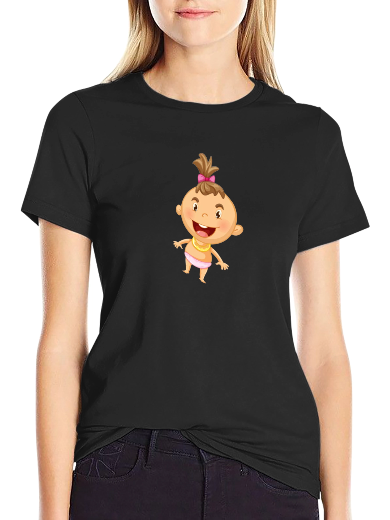 Funny Baby Graphic Tee - Cute Cartoon Infant T-Shirt