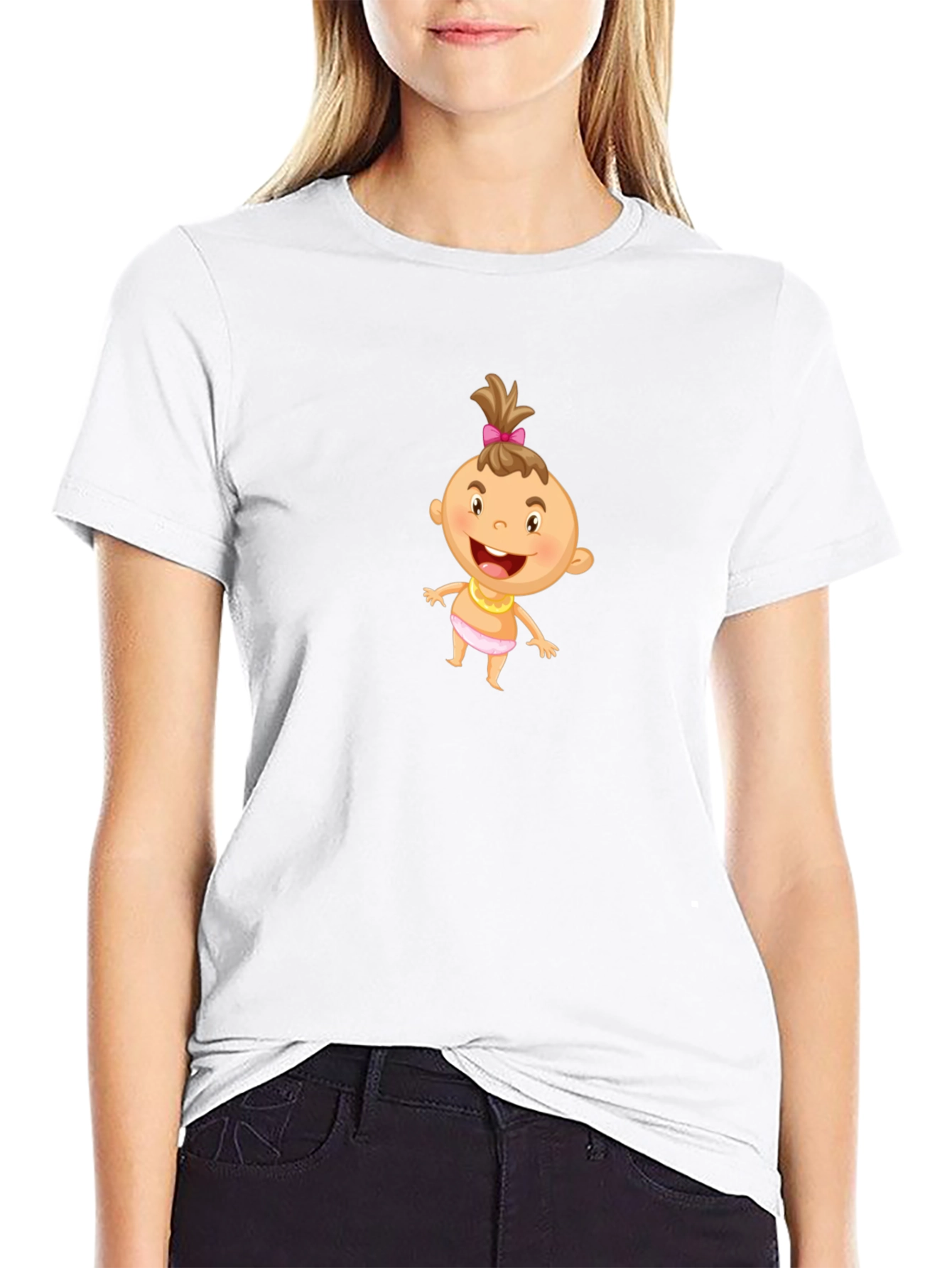 Funny Baby Graphic Tee - Cute Cartoon Infant T-Shirt