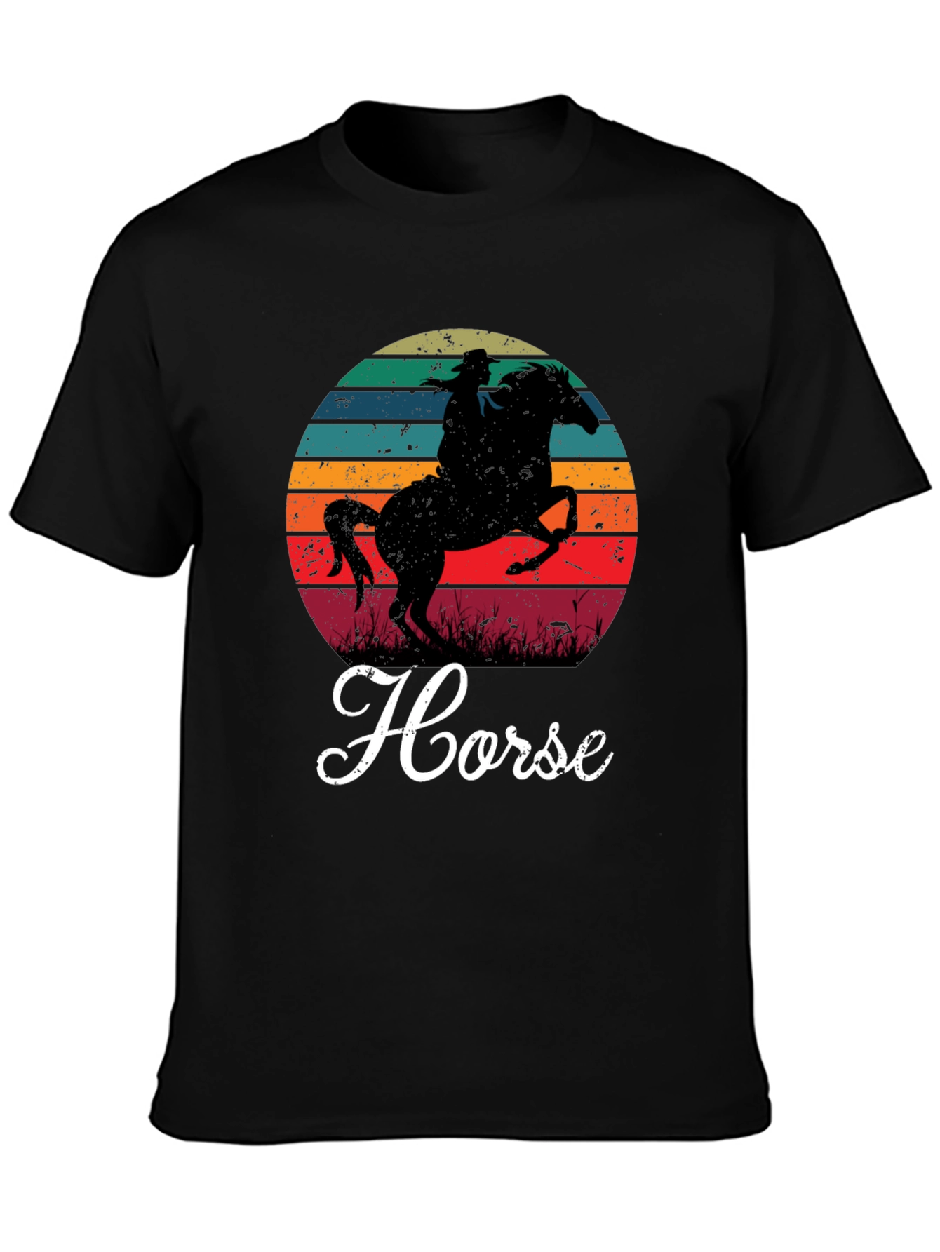 Retro Horse Silhouette T-Shirt