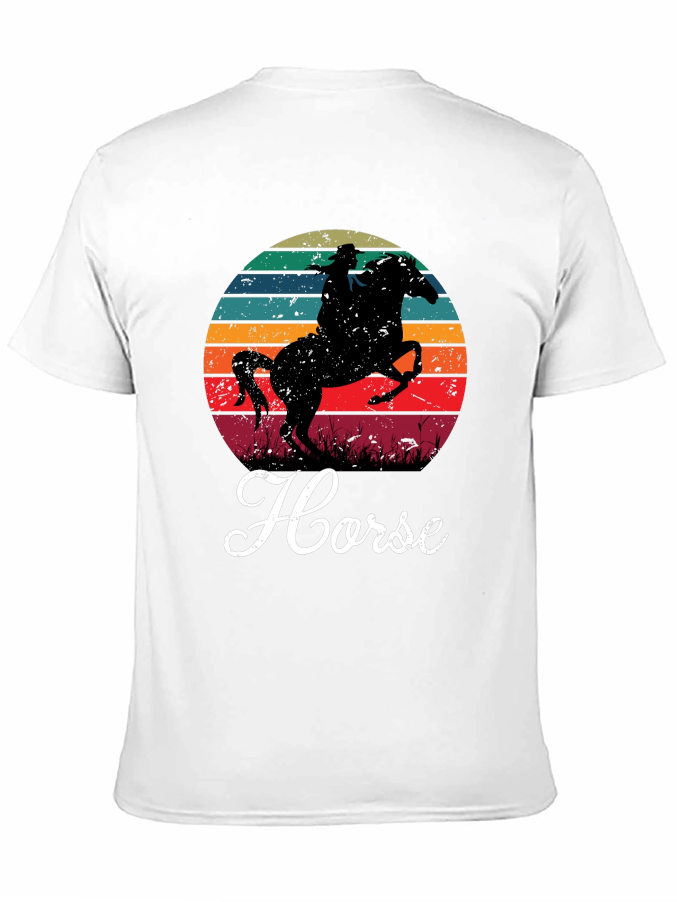 Retro Horse Silhouette T-Shirt