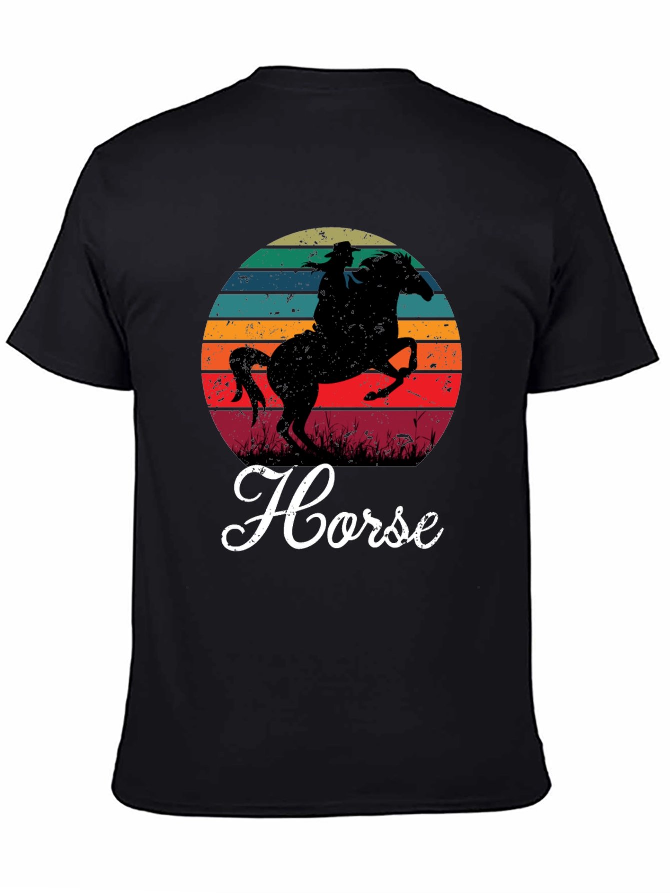 Retro Horse Silhouette T-Shirt