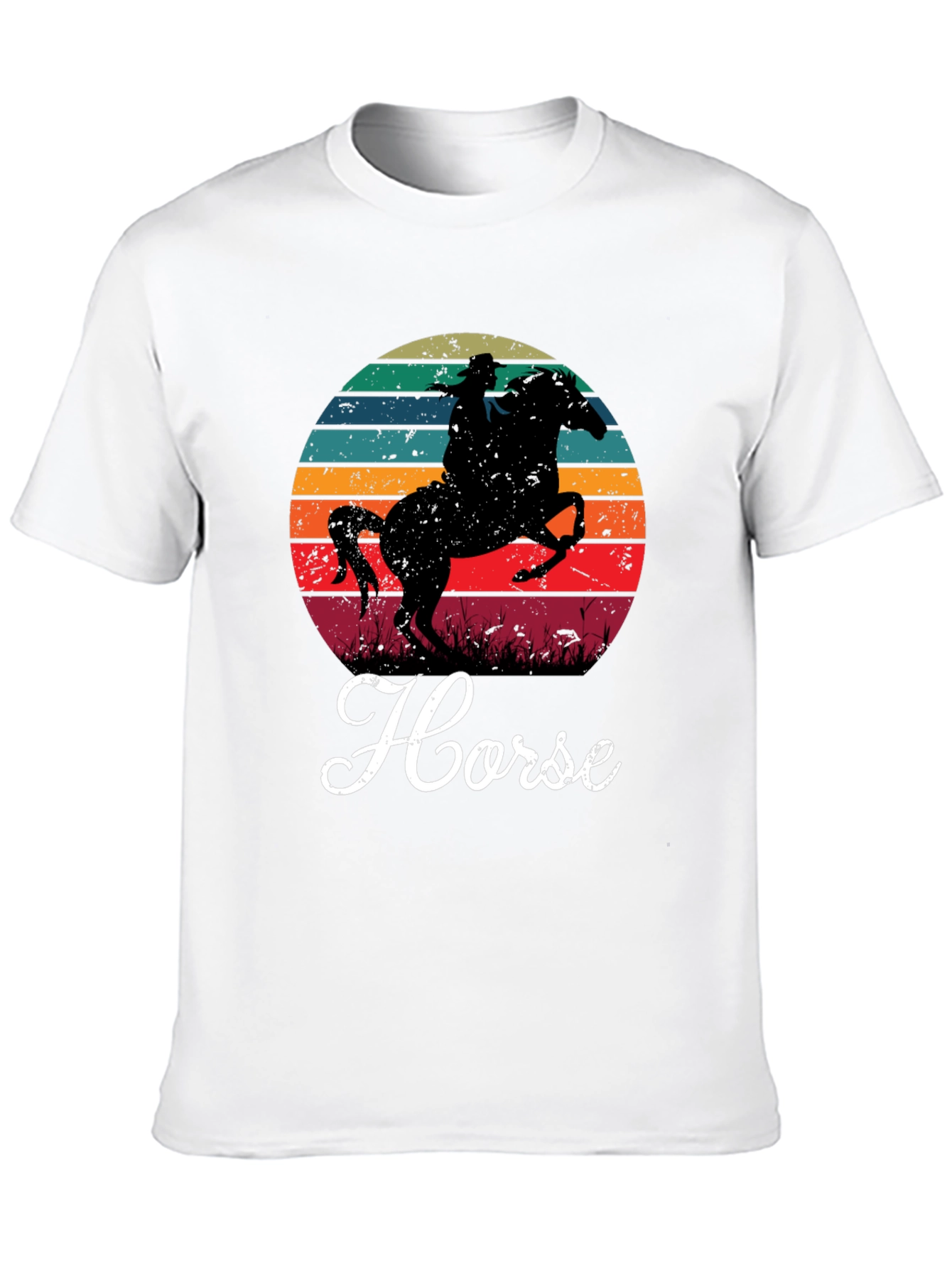 Retro Horse Silhouette T-Shirt