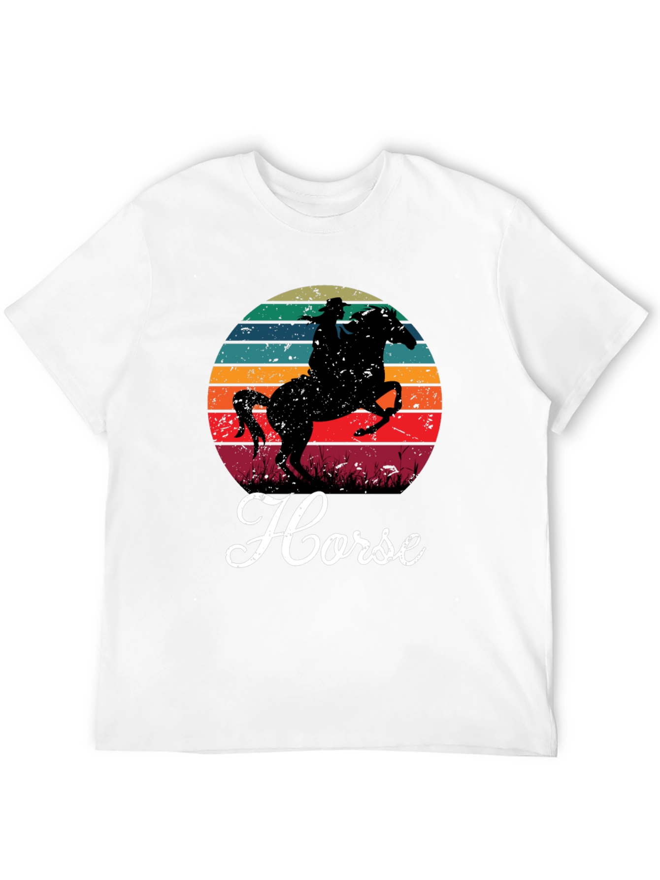 Retro Horse Silhouette T-Shirt