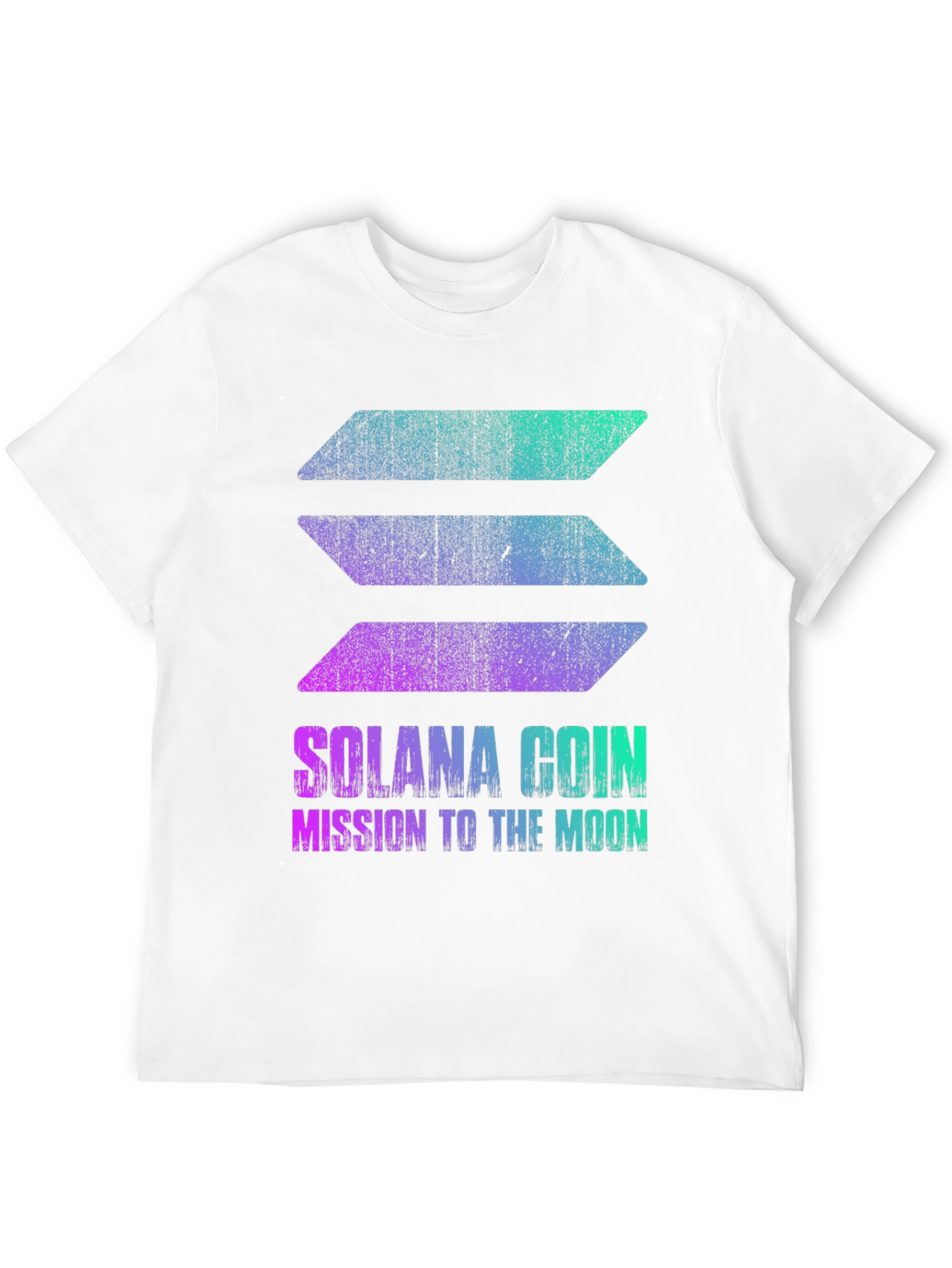 Solana Coin Mission to the Moon T-Shirt