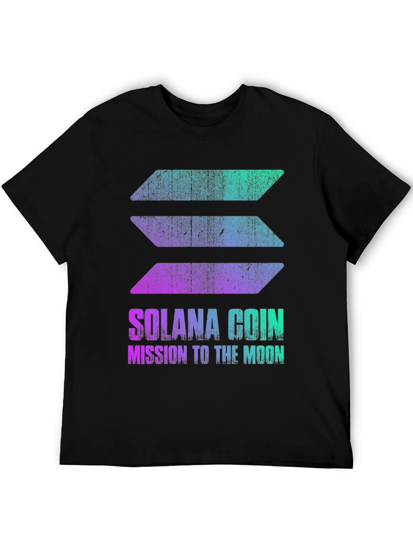 Solana Coin Mission to the Moon T-Shirt