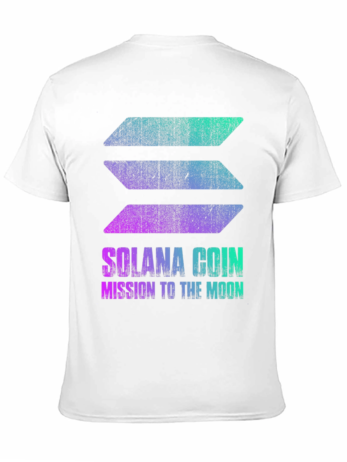 Solana Coin Mission to the Moon T-Shirt