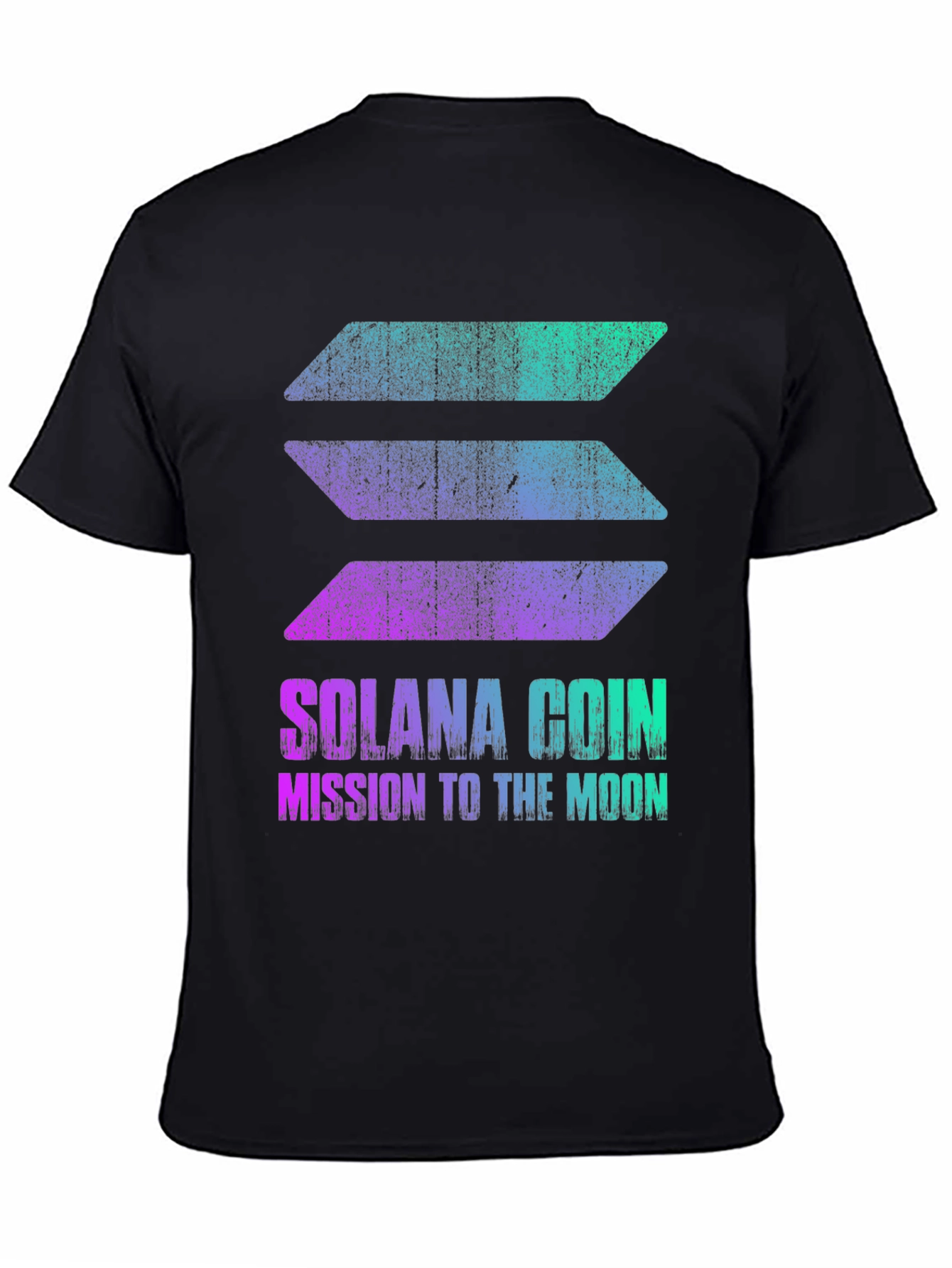 Solana Coin Mission to the Moon T-Shirt