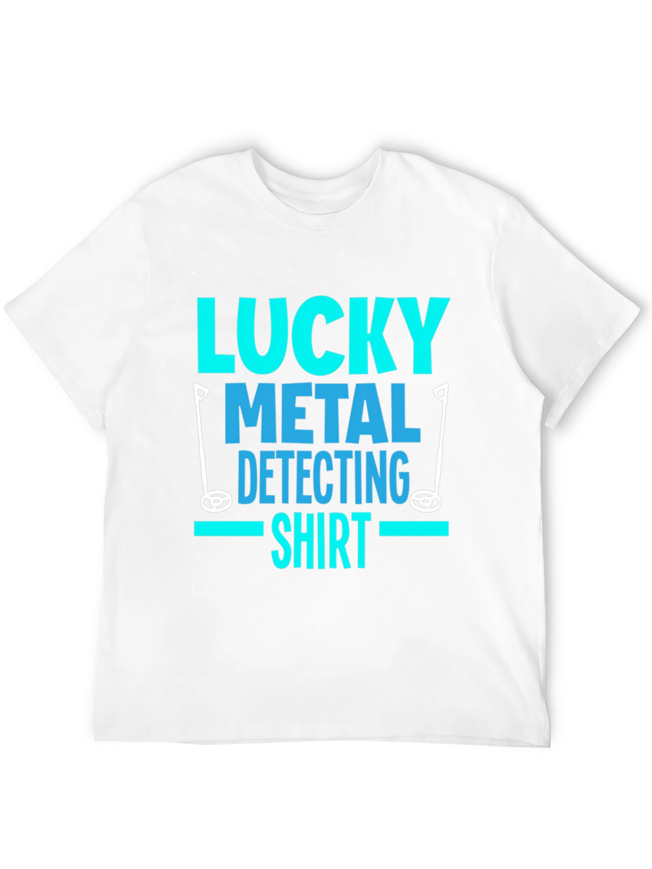 Lucky Metal Detecting Shirt - Black Tee