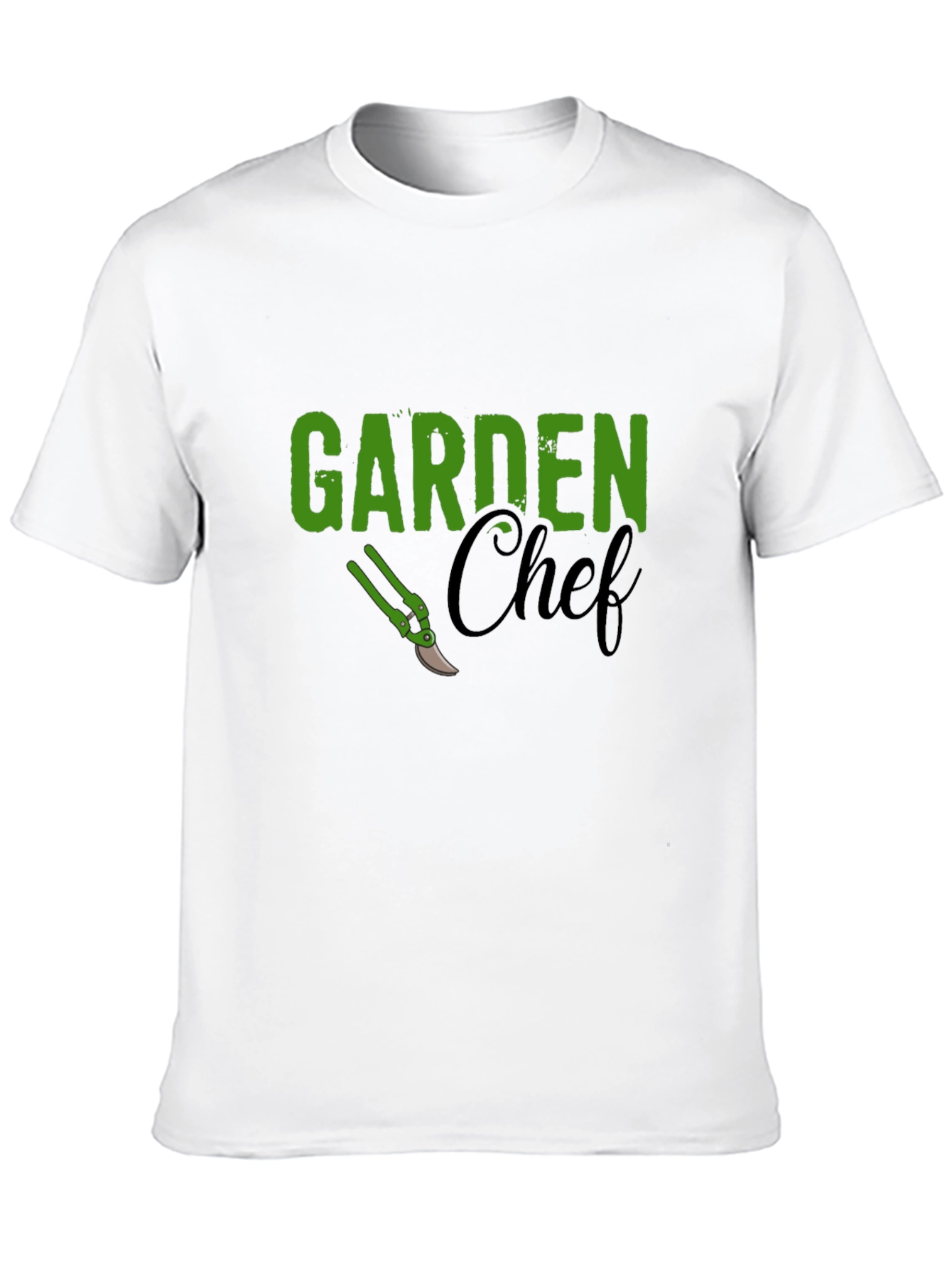 Garden Chef T-Shirt - Black Cotton Tee