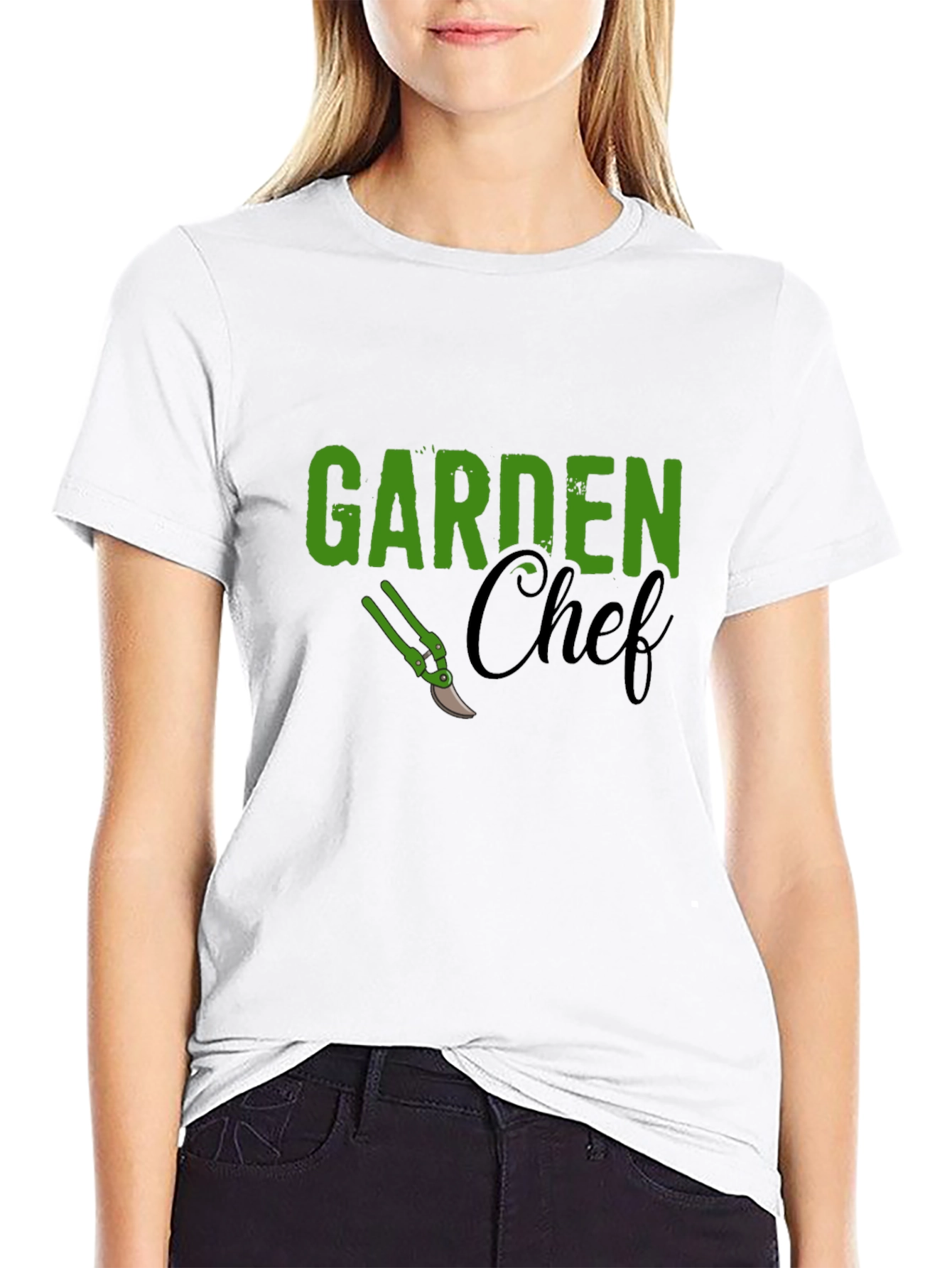 Garden Chef T-Shirt - Black Cotton Tee