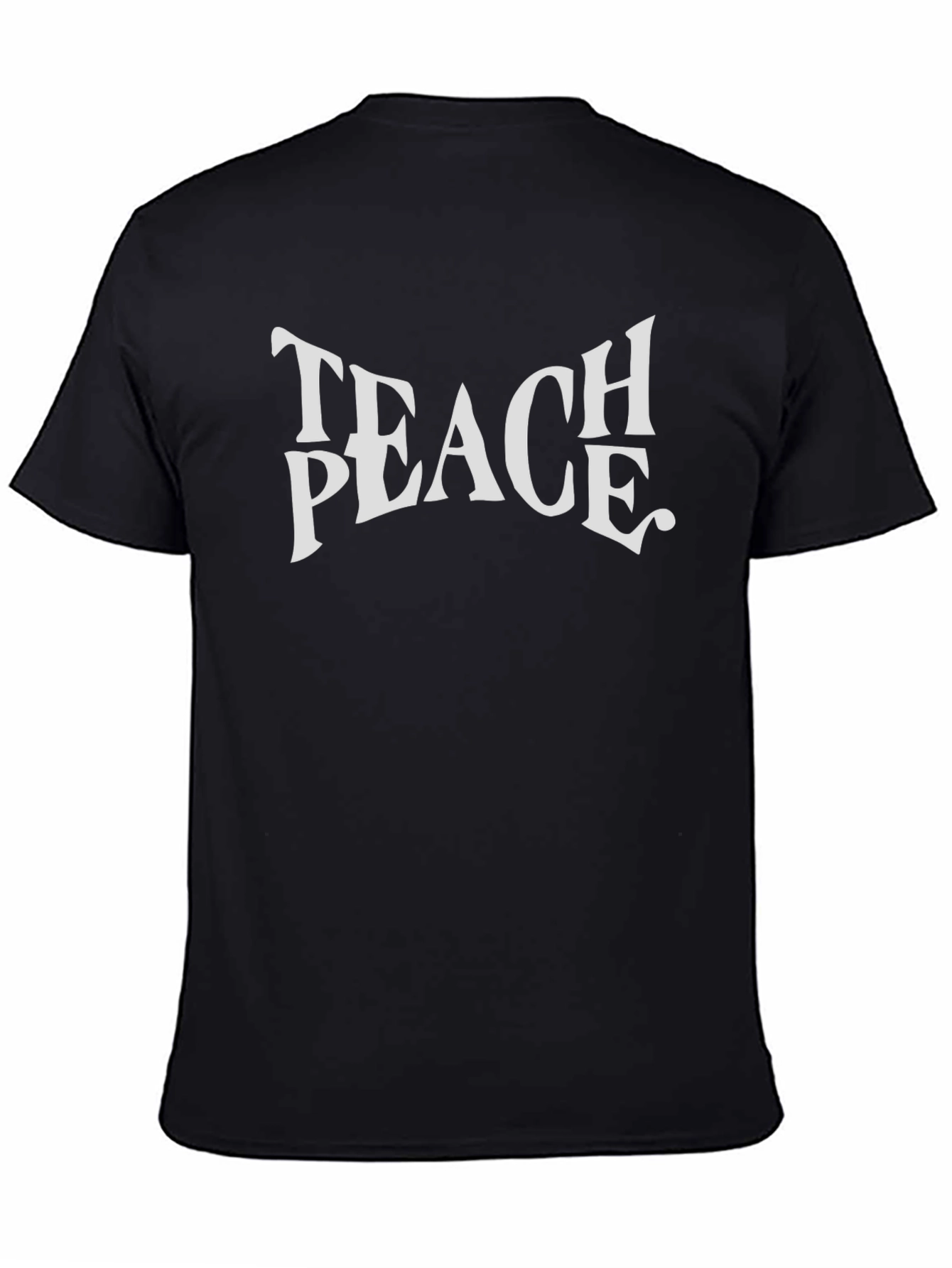 Teach Peace Graphic Tee - Soft Cotton Blend