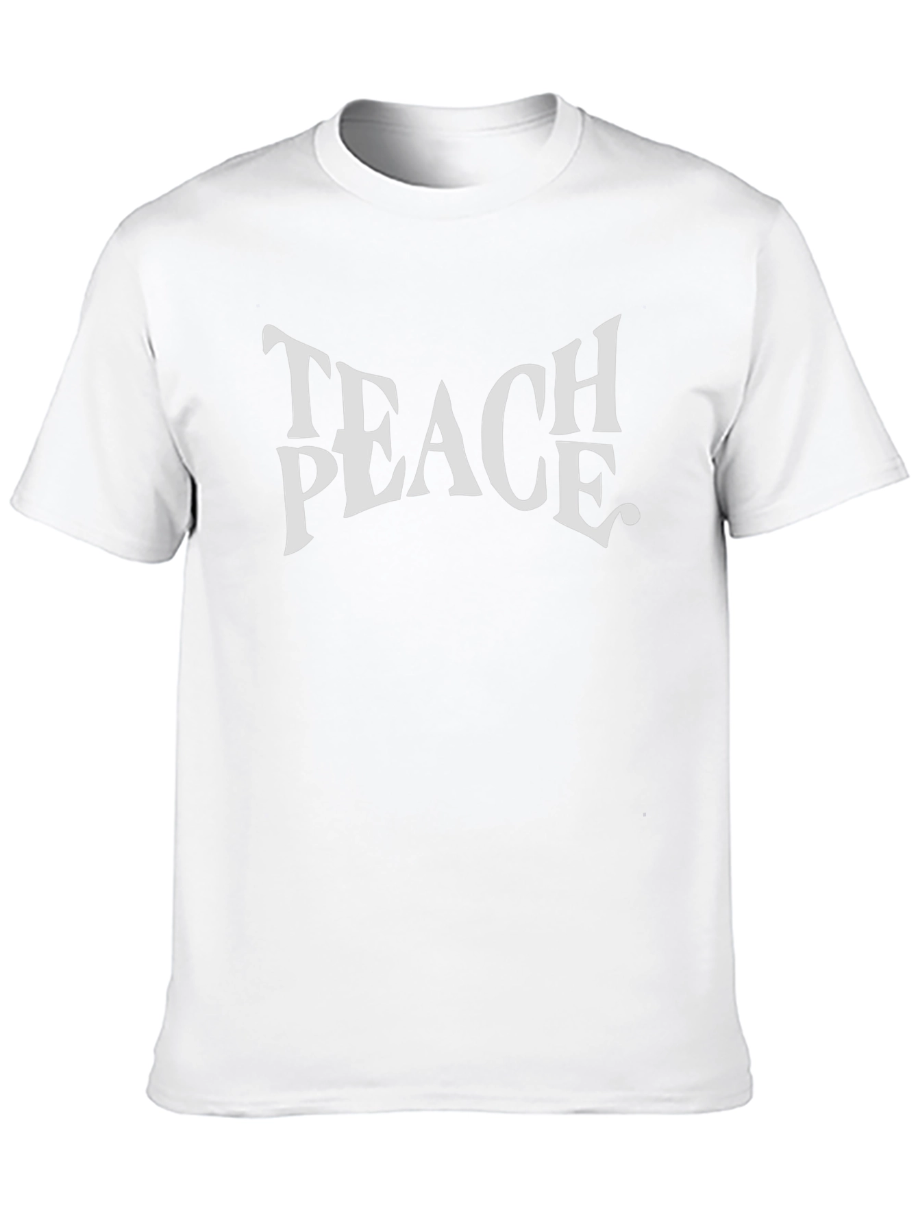 Teach Peace Graphic Tee - Soft Cotton Blend