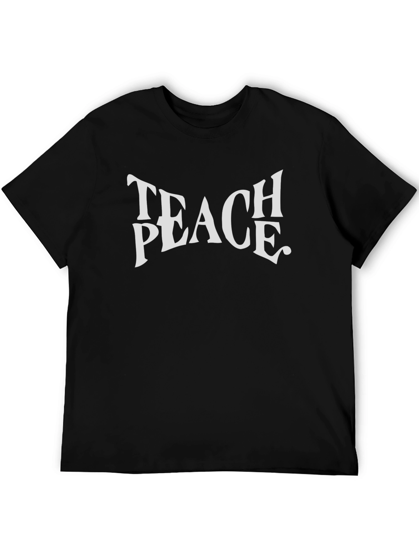 Teach Peace Graphic Tee - Soft Cotton Blend