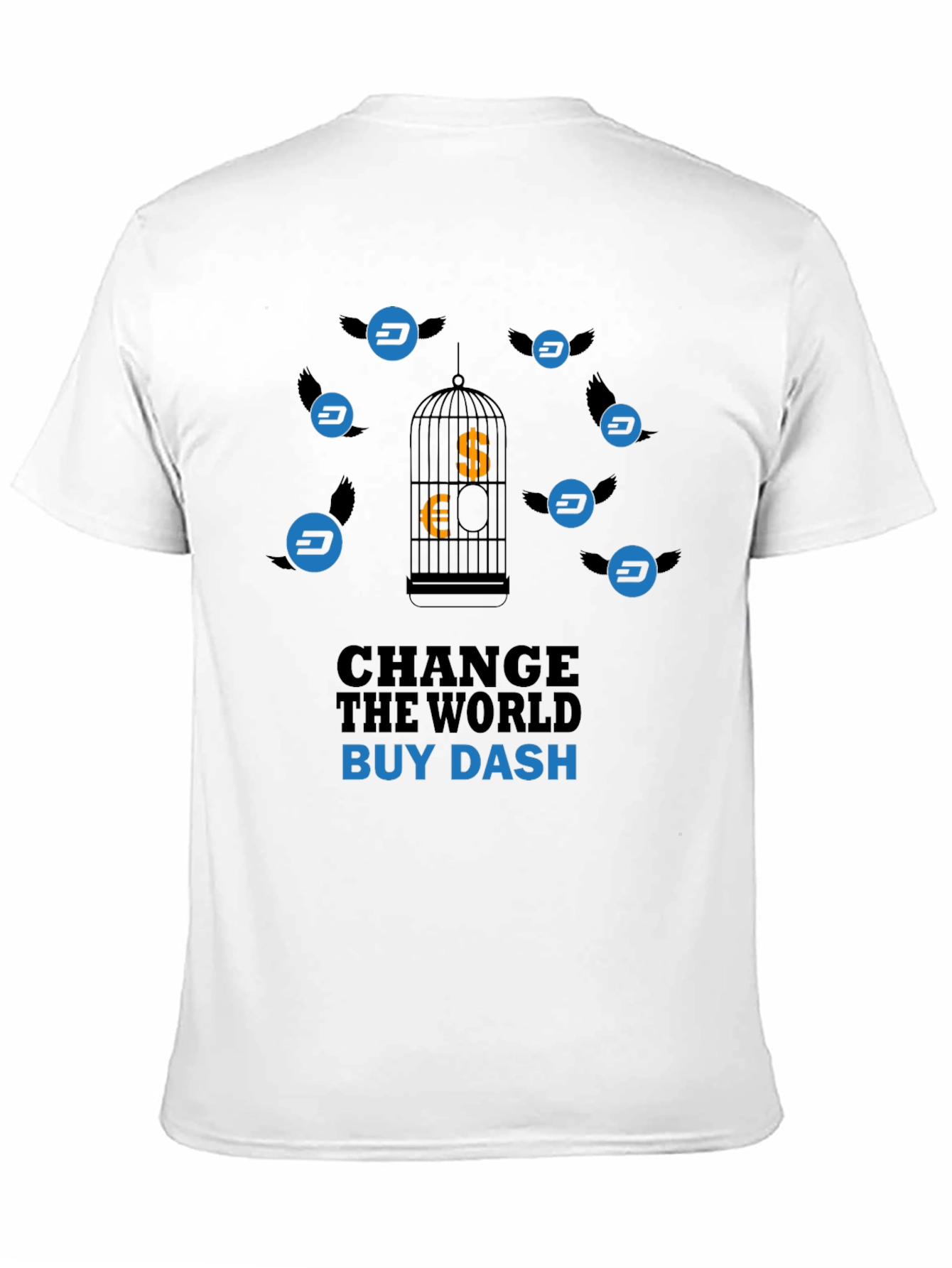 Change The World Buy Dash Black T-Shirt