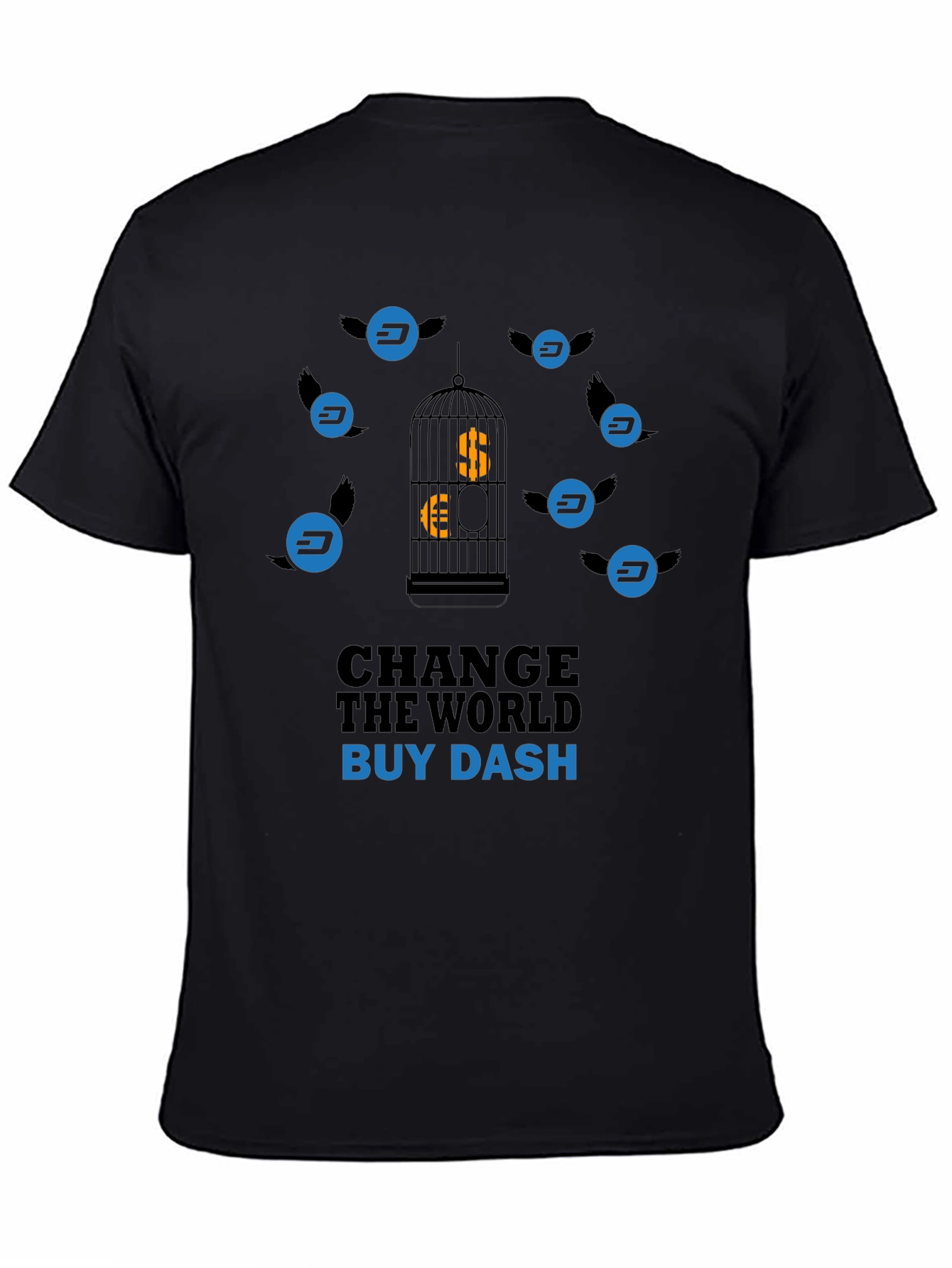 Change The World Buy Dash Black T-Shirt