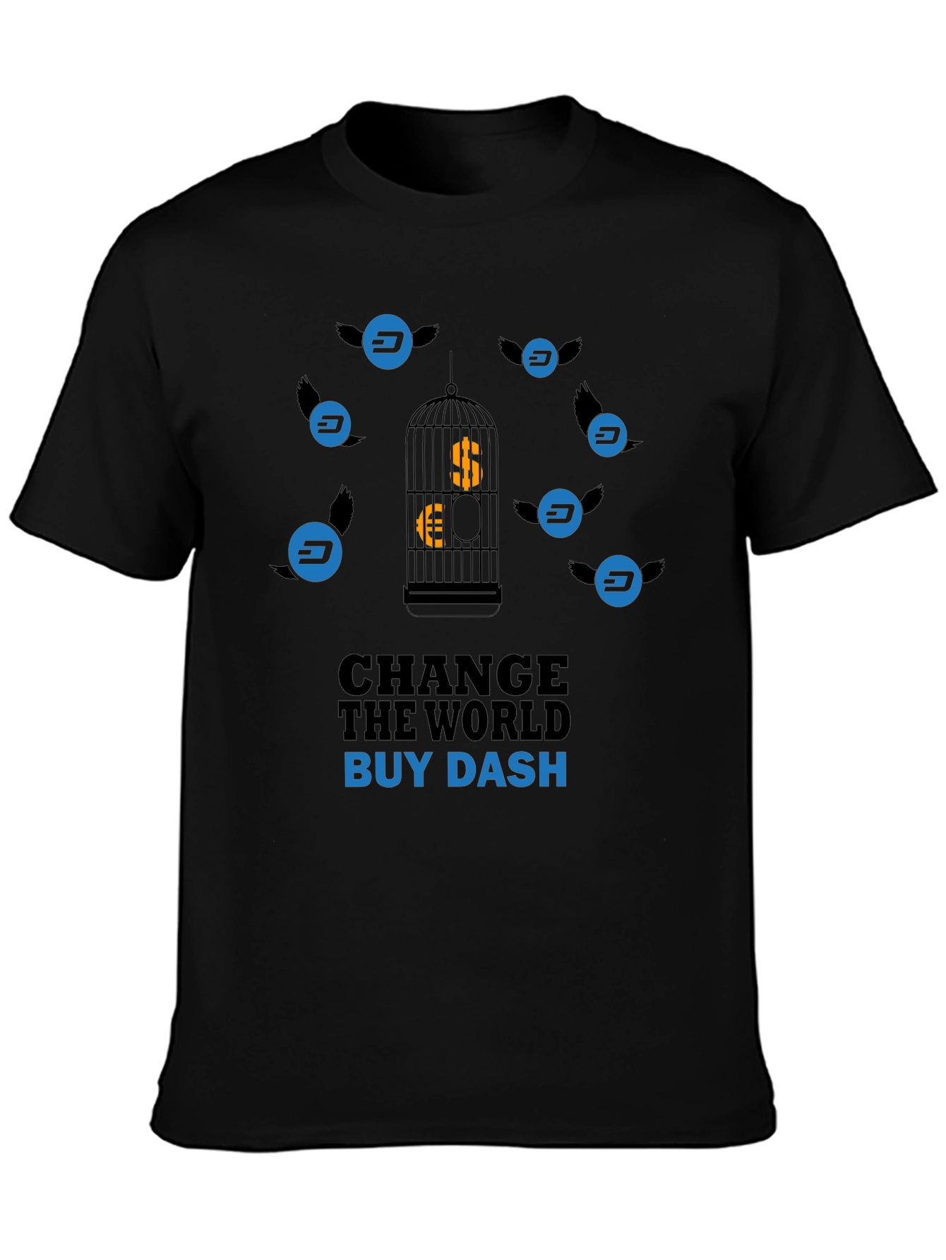 Change The World Buy Dash Black T-Shirt