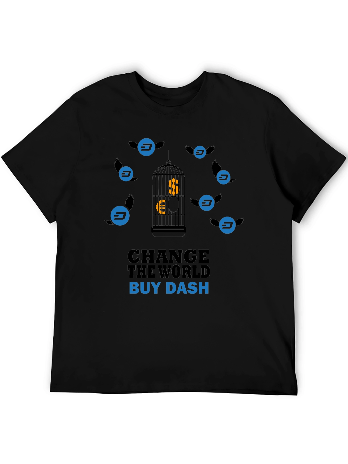 Change The World Buy Dash Black T-Shirt