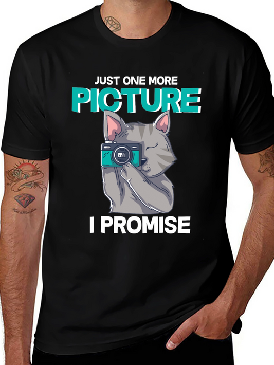 Just One More Picture Cat T-Shirt