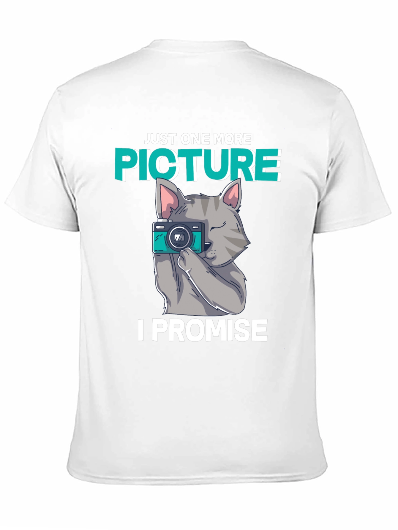 Just One More Picture Cat T-Shirt
