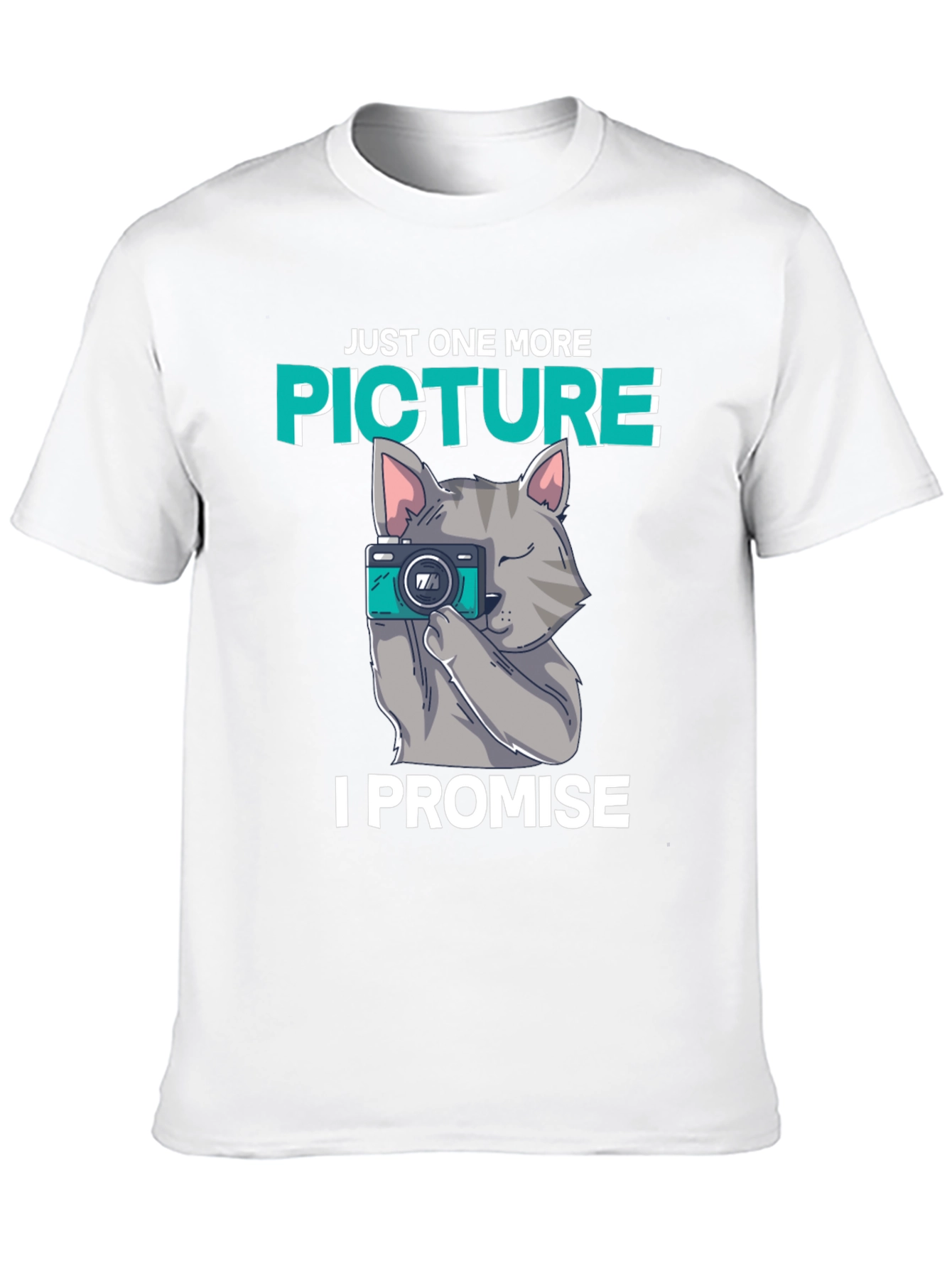 Just One More Picture Cat T-Shirt