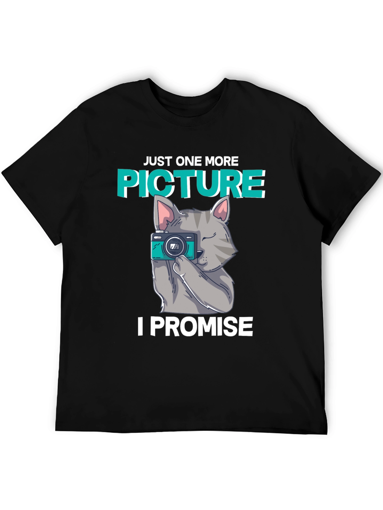 Just One More Picture Cat T-Shirt
