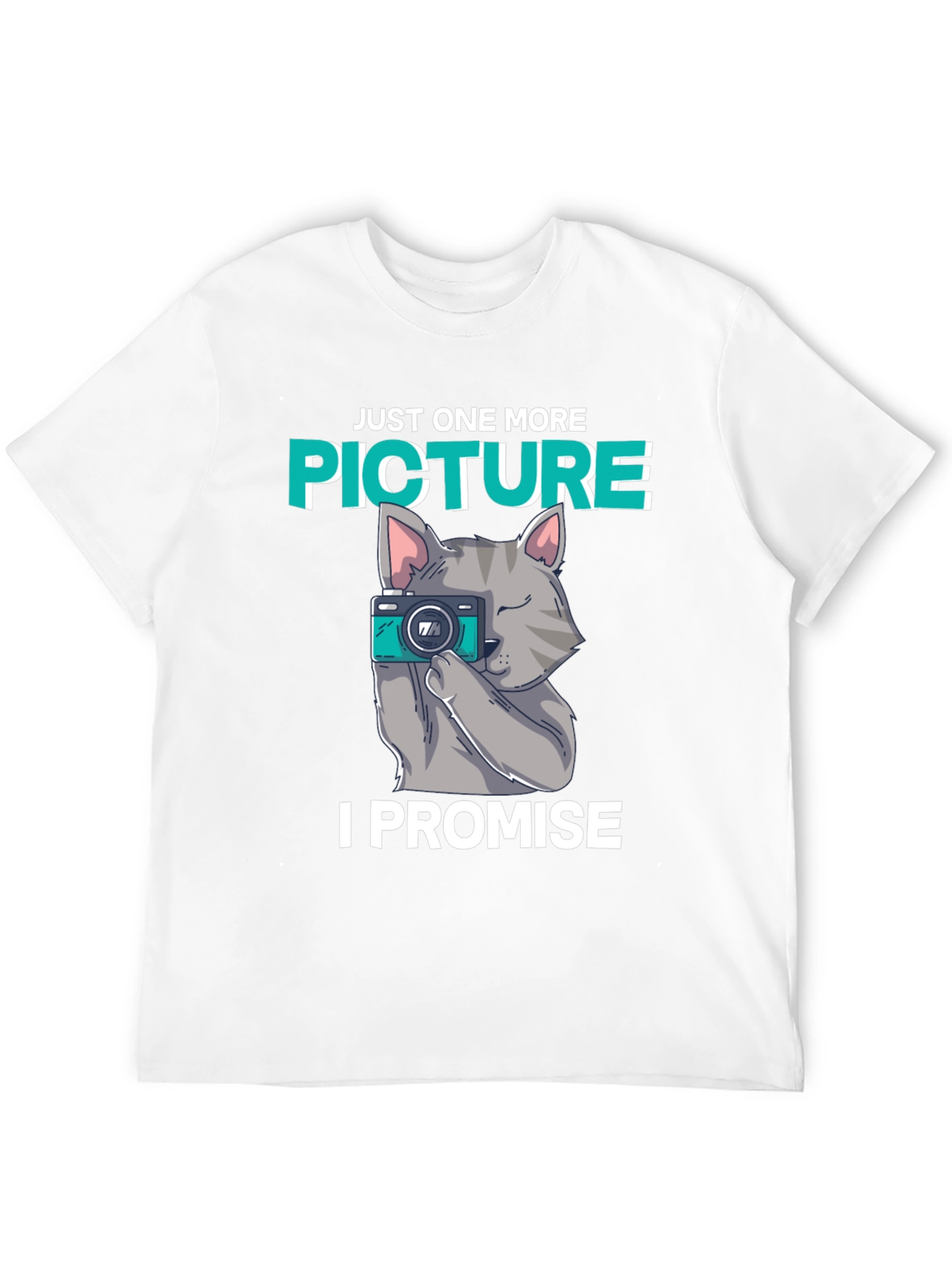 Just One More Picture Cat T-Shirt
