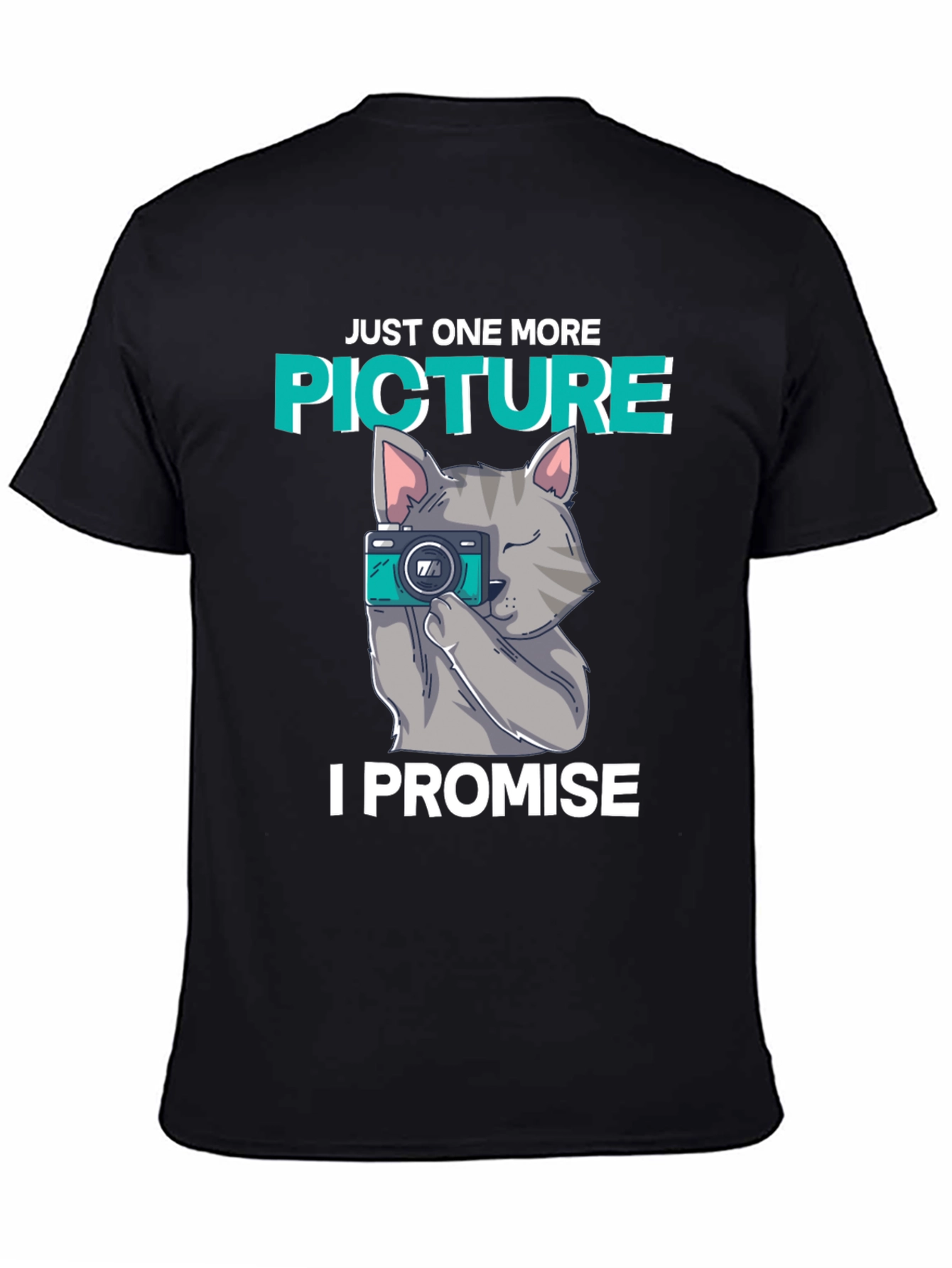 Just One More Picture Cat T-Shirt