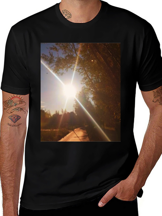 Sunlit Path Graphic Tee