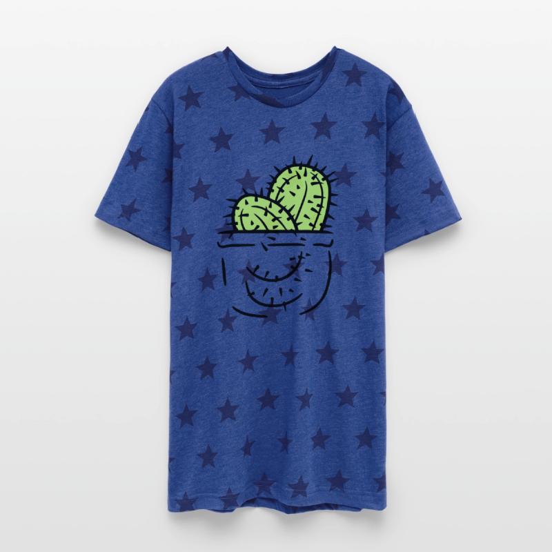 2 Chest Pocket Cactus Plants Prickly Cacti In Bag