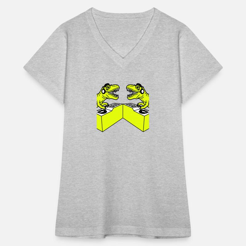 2 DJ Dinosaur T. Rex Team Dino Mixing Music Party