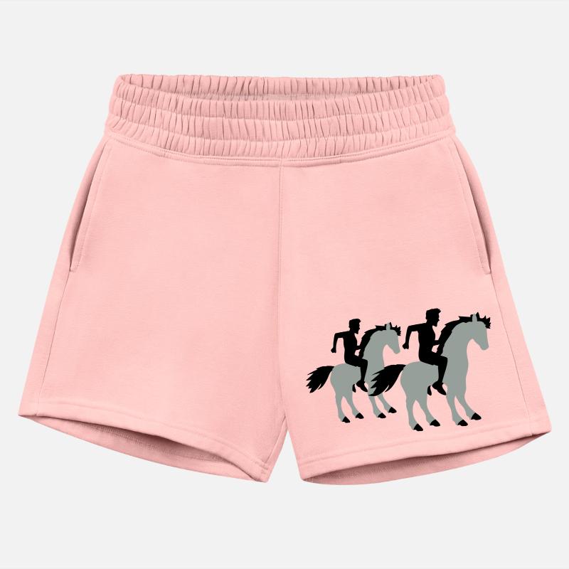 2 horses riders team sport men boys two friends