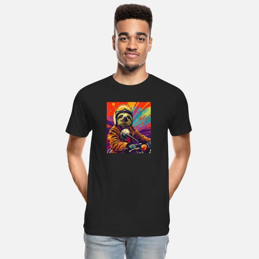 2 Sloth motorcycle biker scooter