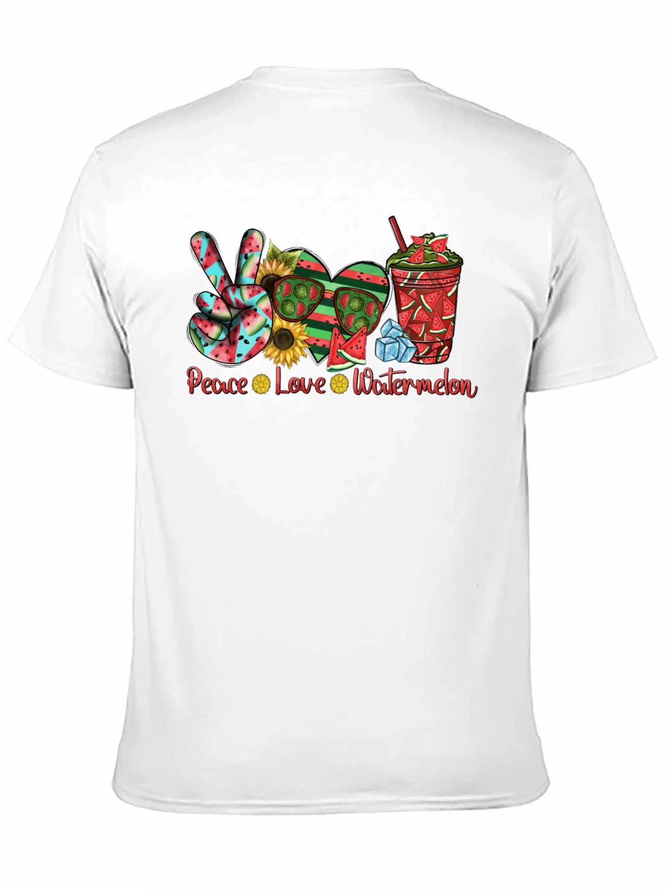 Peace Love Watermelon Graphic Tee