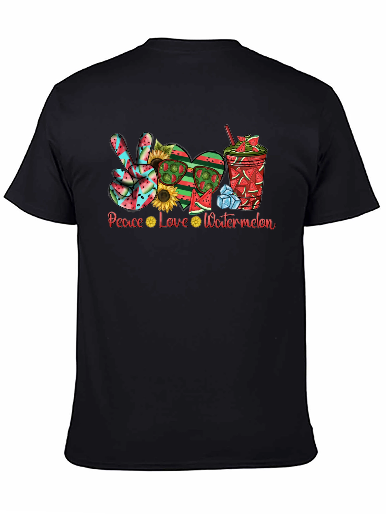 Peace Love Watermelon Graphic Tee