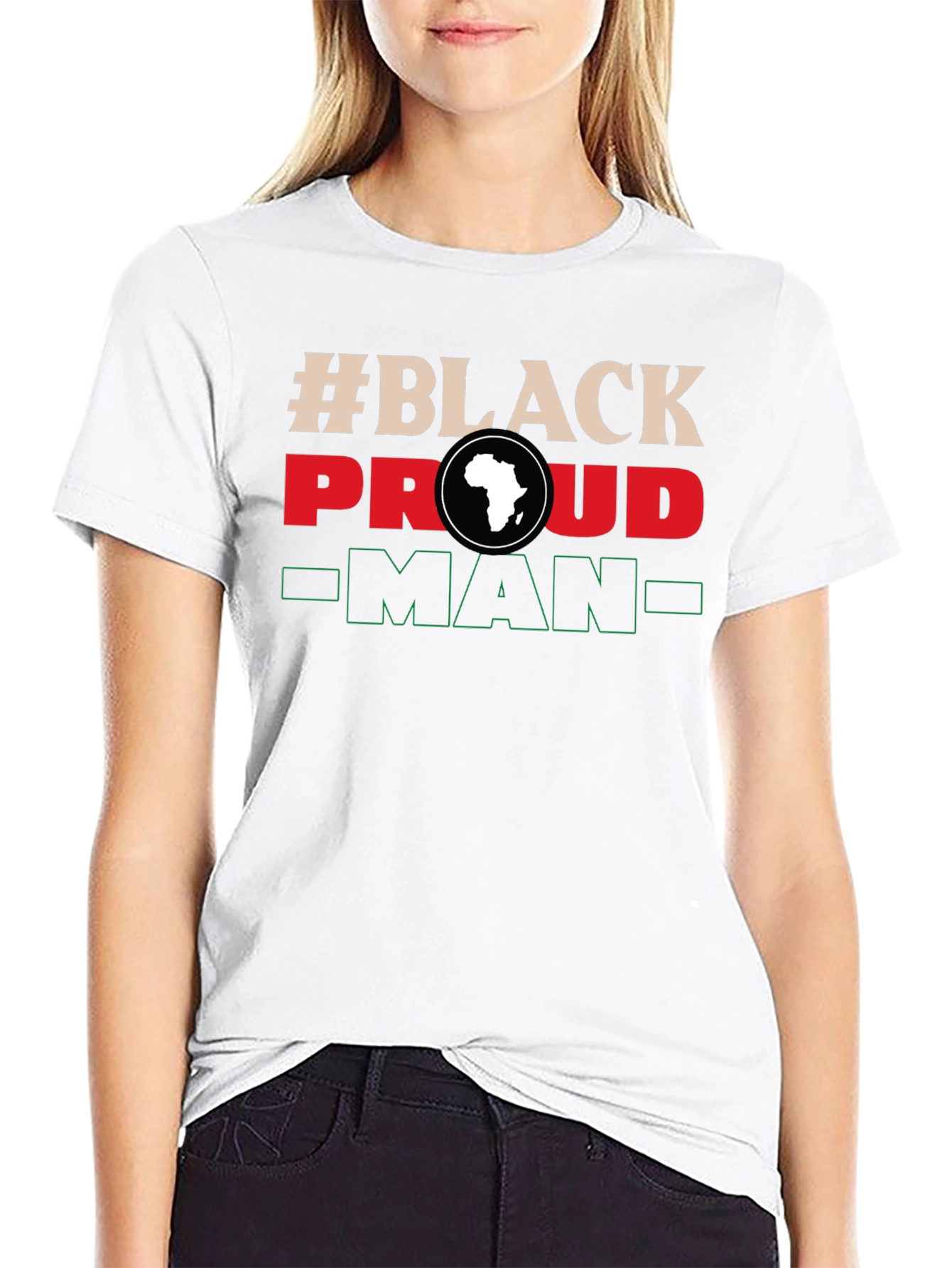 Black Proud Man T-Shirt