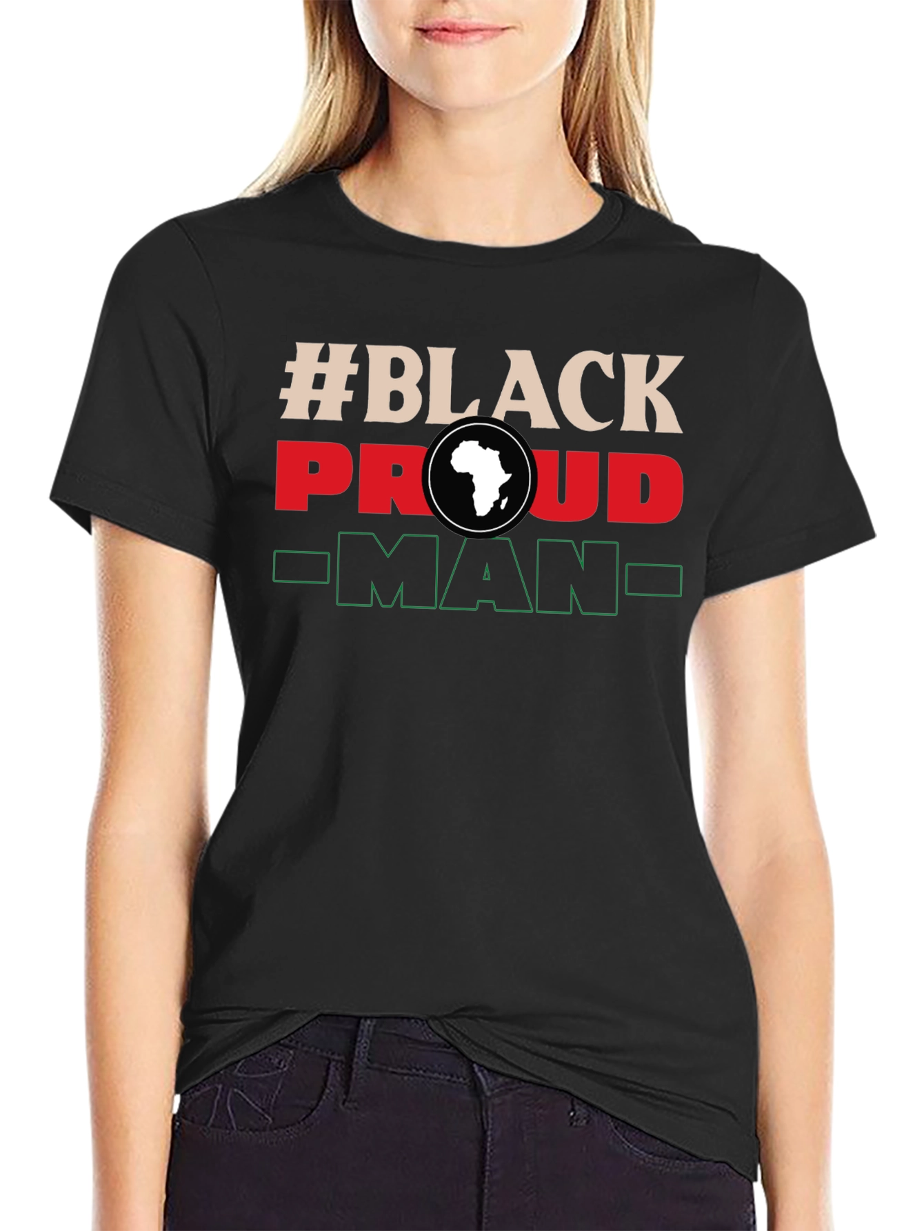 Black Proud Man T-Shirt