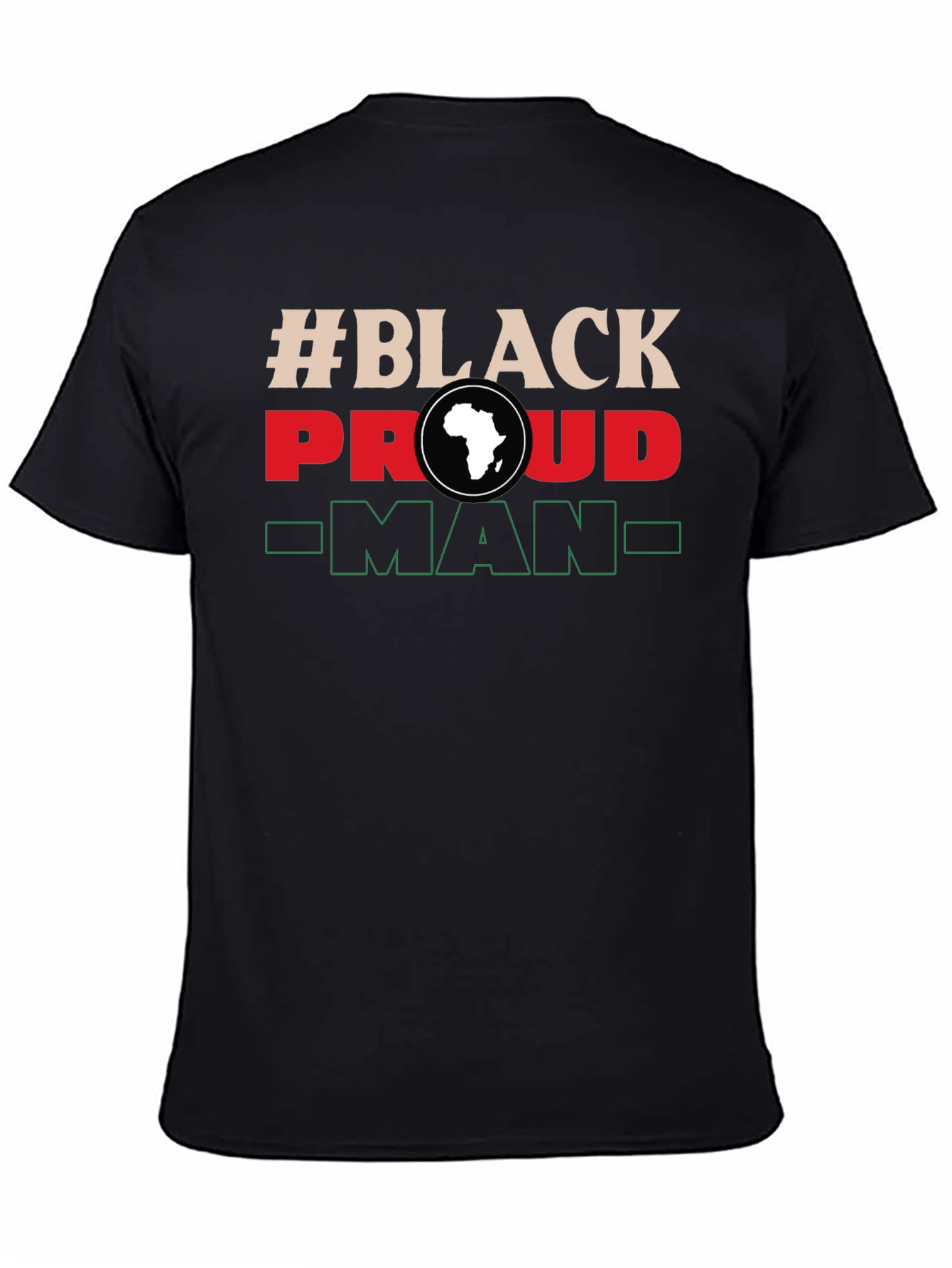 Black Proud Man T-Shirt
