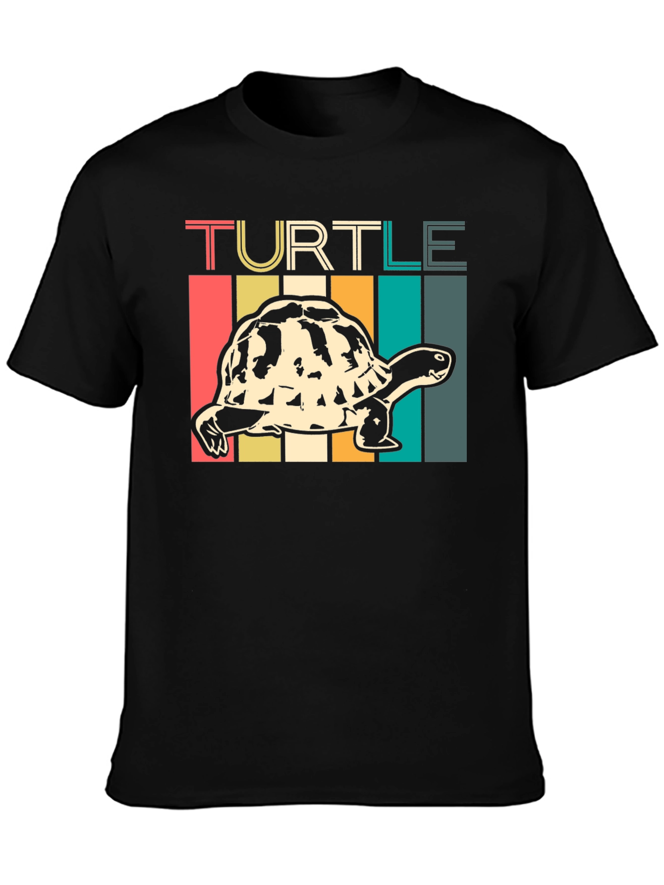 Retro Turtle Graphic Tee - Unisex