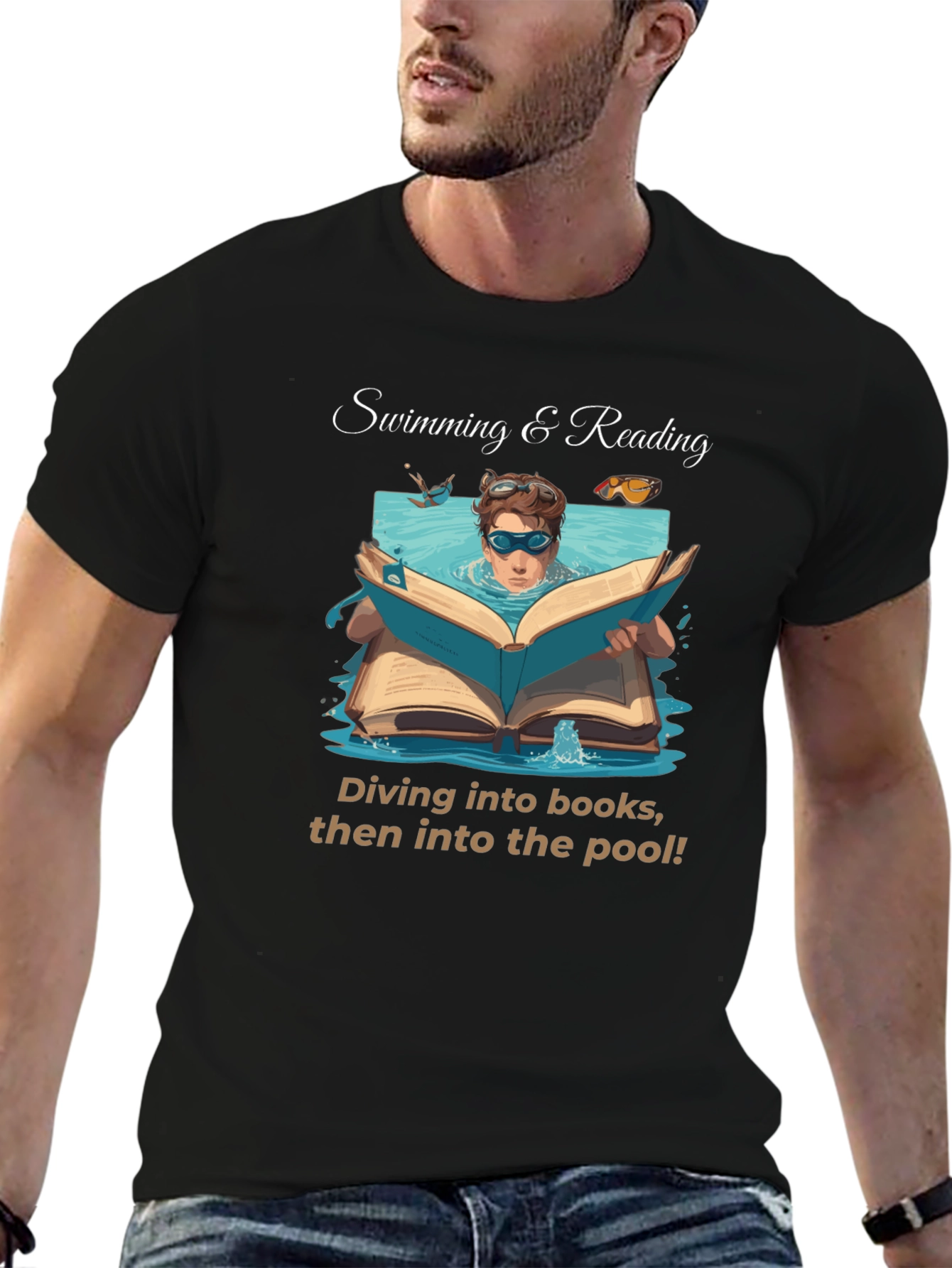 Swimming & Reading T-Shirt