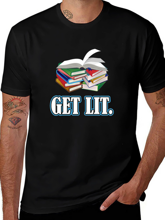 Get Lit Bookworm Graphic Tee